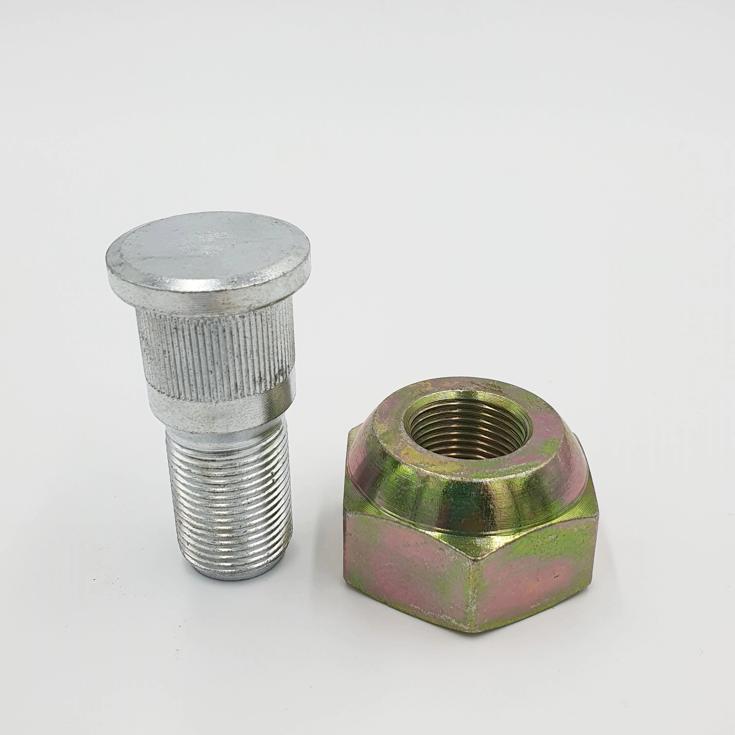 12x Wheel Nut + Stud Front 6 Right + 6 Left for ISUZU NPR NQR NPR - HD NRR 98 - 25 - GoTrucky