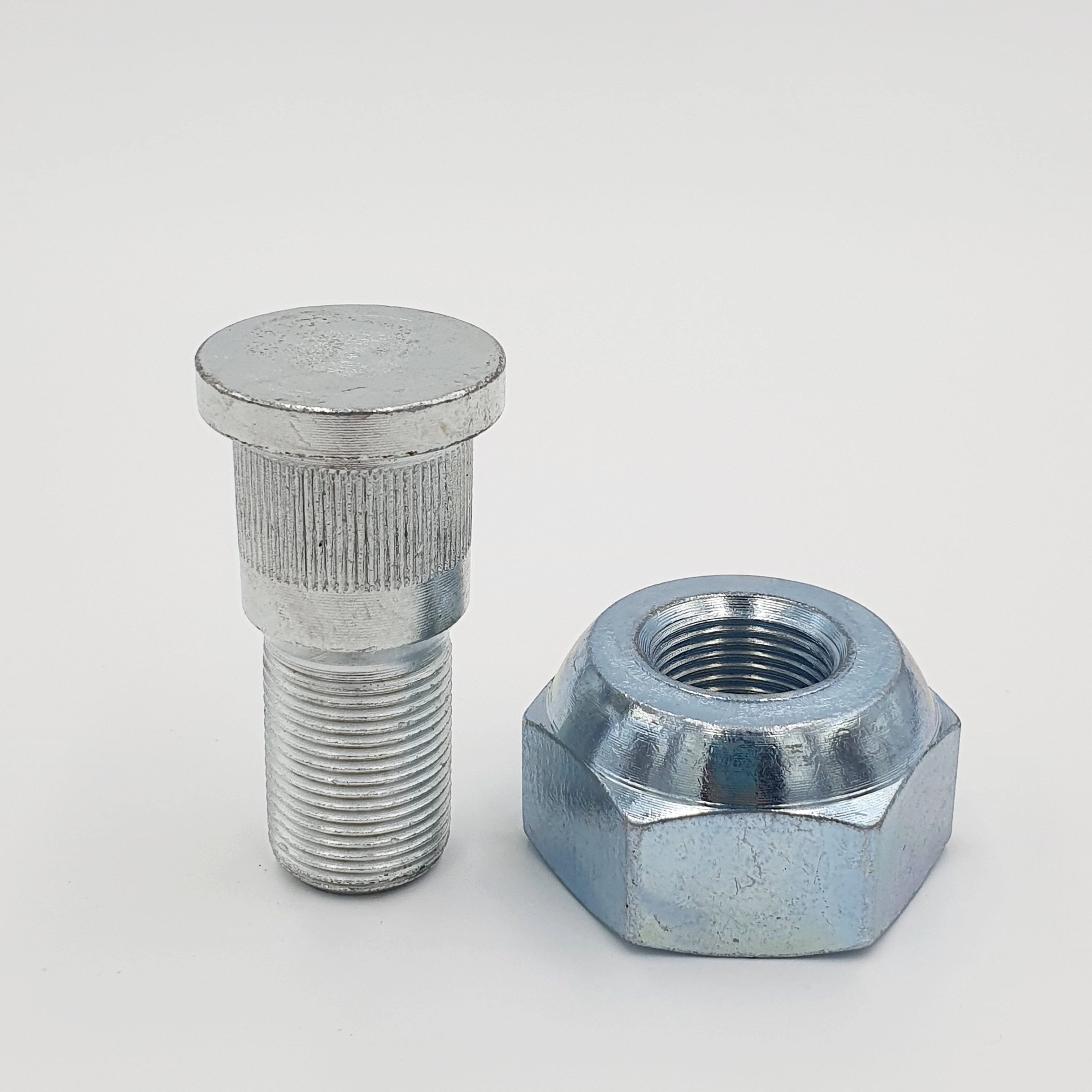 12x Wheel Nut + Stud Front 6 Right + 6 Left for ISUZU NPR NQR NPR - HD NRR 98 - 25 - GoTrucky