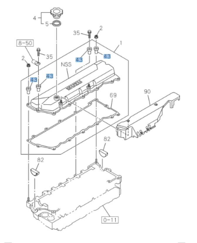 15x Valve Cover Rubber Bush Outer For Isuzu NQR NPR - HD NPR 4HE1 4.8L 98 - 04 - GoTrucky