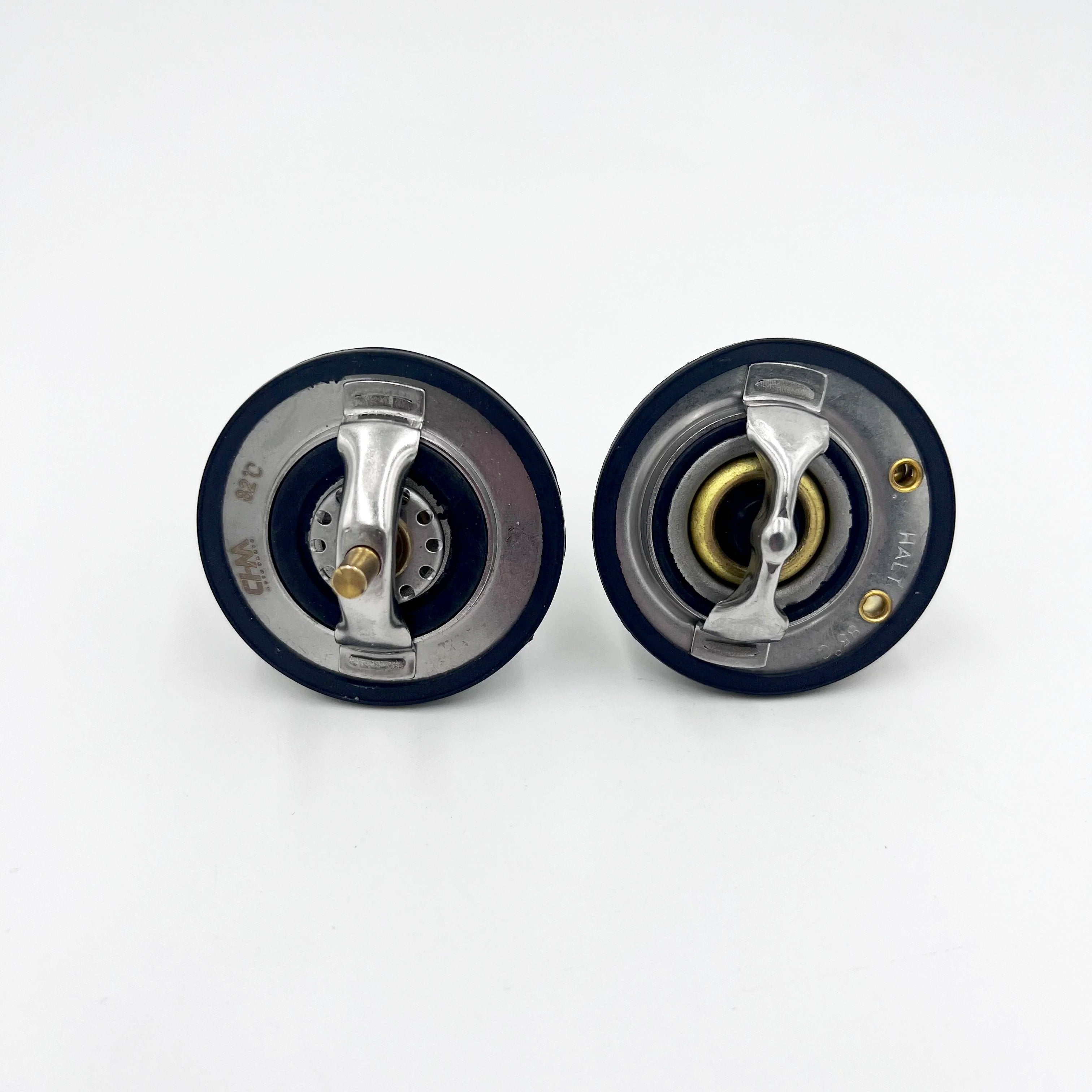 2x Coolant Thermostat 85℃ + 82℃ For ISUZU NPR NQR 4HK1 5.2L 98 - 24 - GoTrucky