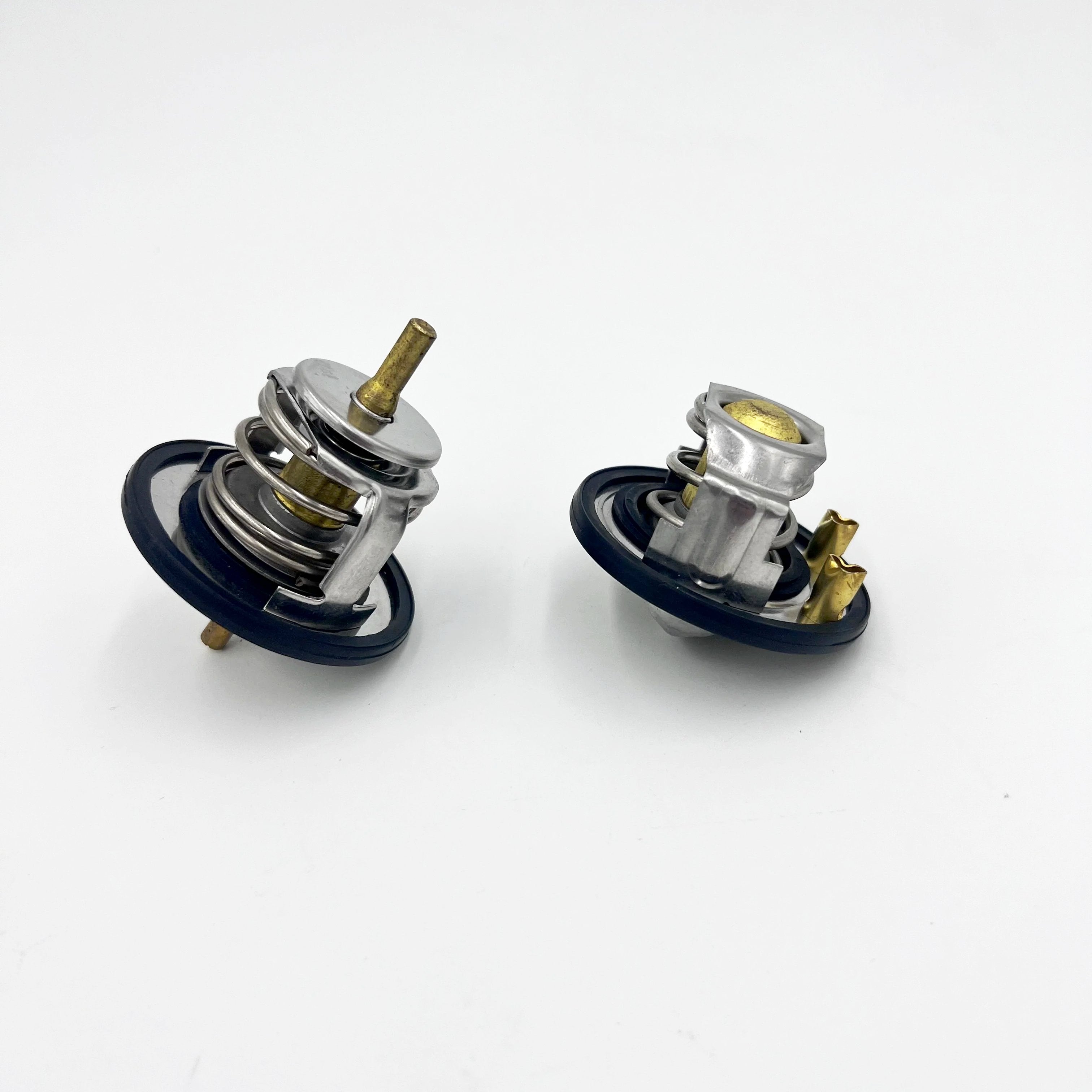 2x Coolant Thermostat 85℃ + 82℃ For ISUZU NPR NQR 4HK1 5.2L 98 - 24 - GoTrucky