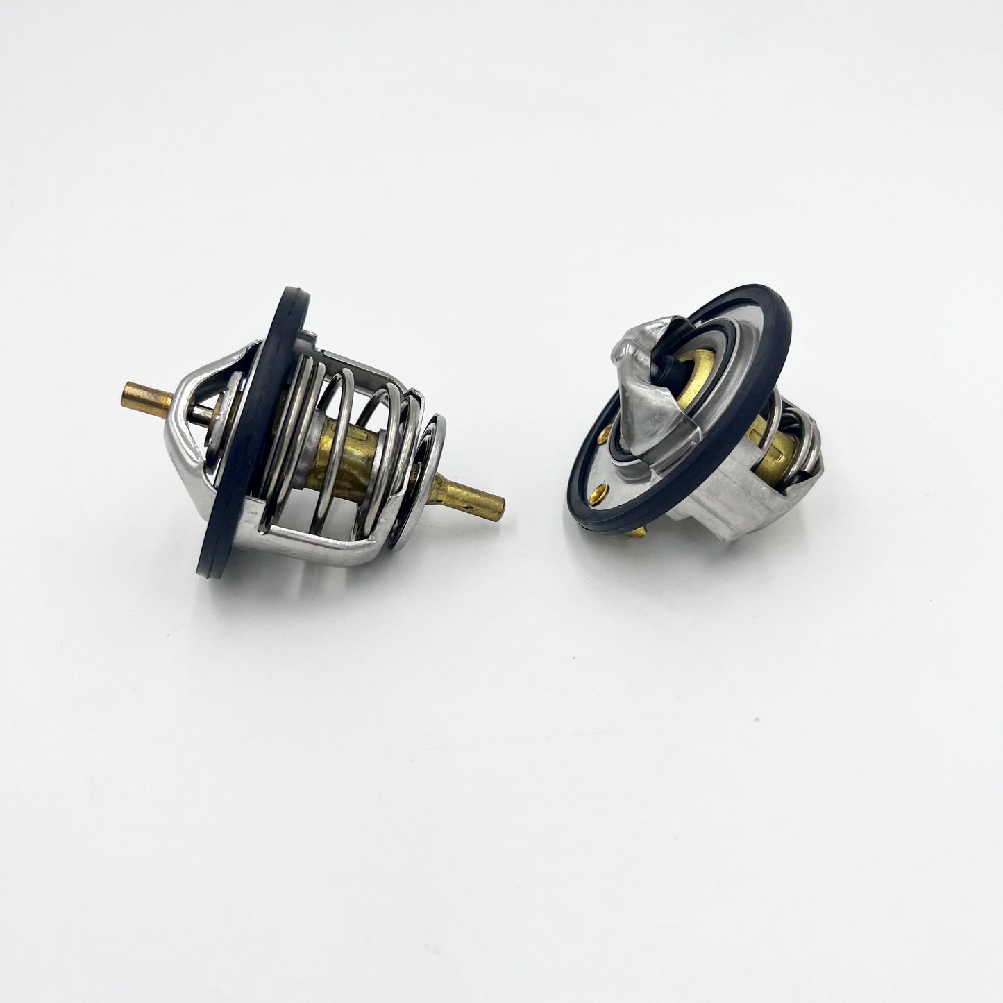 2x Coolant Thermostat 85℃ + 82℃ For ISUZU NPR NQR 4HK1 5.2L 98 - 24 - GoTrucky