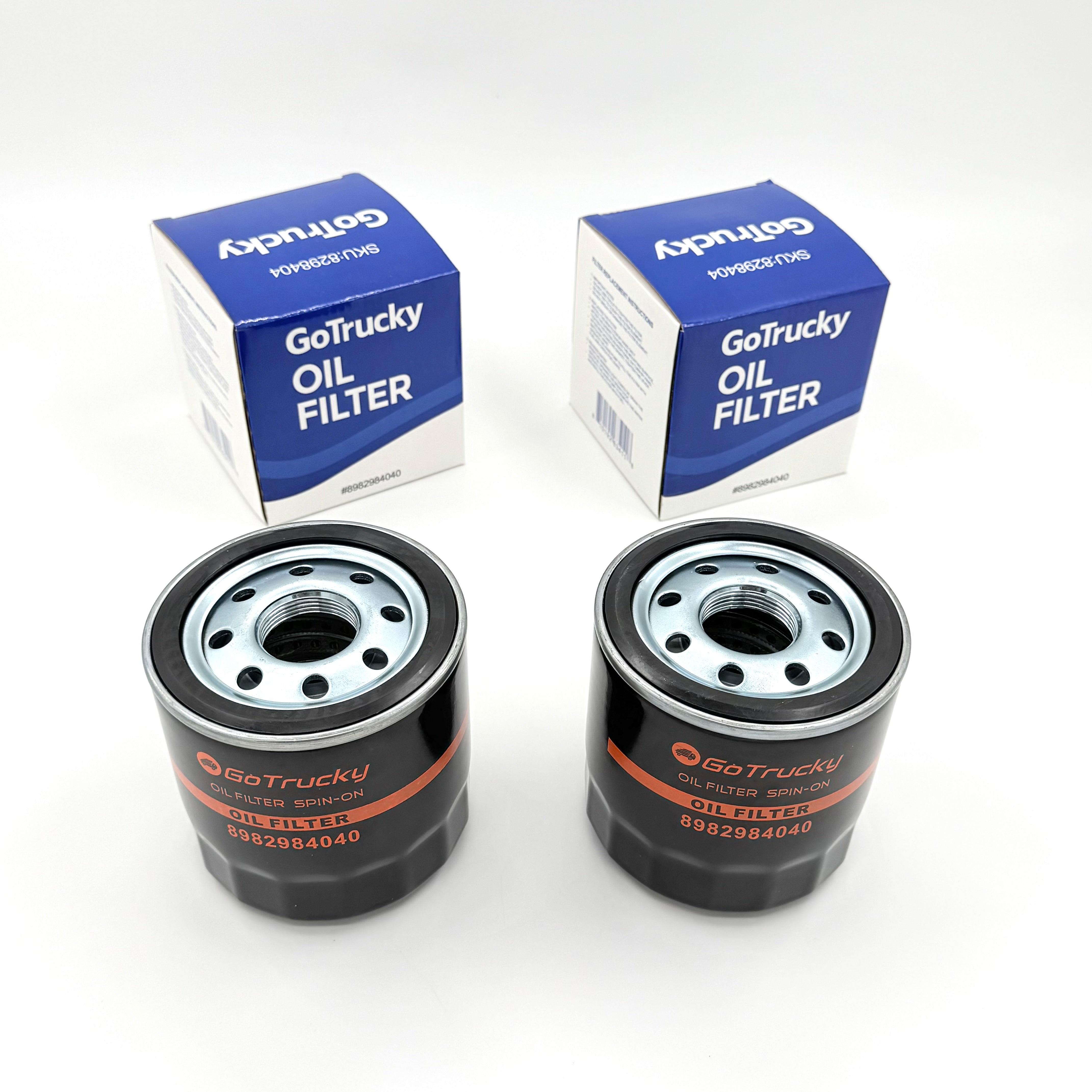 2x Element Oil Filter For ISUZU FTR NPR - HD NPR - XD NQR NRR 4HK1 5.2L 2011 - 2025 - GoTrucky