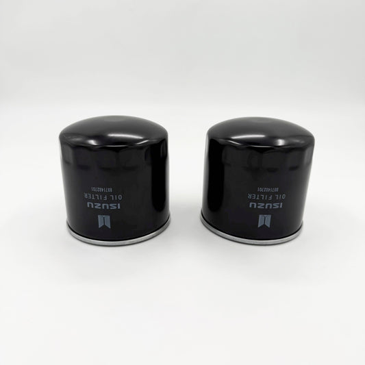 2x Element Oil Filter For Isuzu NPR NPR - HD NQR NRR 4HK1 5.2L 4HE1 4.8L 98 - 17 OEM - GoTrucky