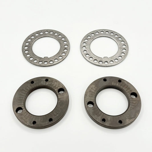 2x Nut +2x Washer Lock Rear Hub Bearing for ISUZU NRR NPR NPR - HD NQR 98 - 25 - GoTrucky