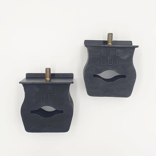 2x Spring Bumper Rear Upper Rubber Cushion for ISUZU NRR NPR NPR - HD NQR 94 - 08 - GoTrucky