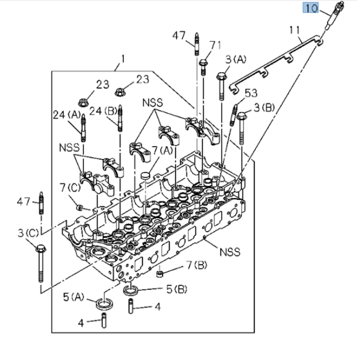 4x Glow Plug For ISUZU NPR NQR NPR - HD 4GB1 4HE1 4.8L 86 - 04 - GoTrucky