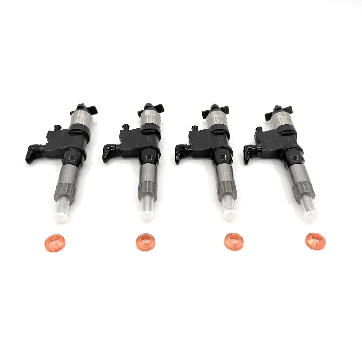 4x Nozzle Assembly Injector For Isuzu NPR-HD NPR NQR NRR 4HK1 5.2L 2004-2007 - GoTrucky