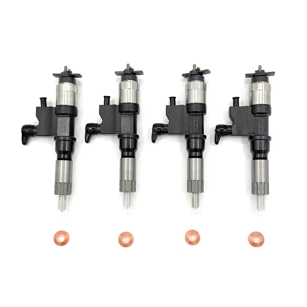 4x Nozzle Assembly Injector For Isuzu NPR-HD NPR NRR NQR 4HK1 5.2L 2008-2011 - GoTrucky