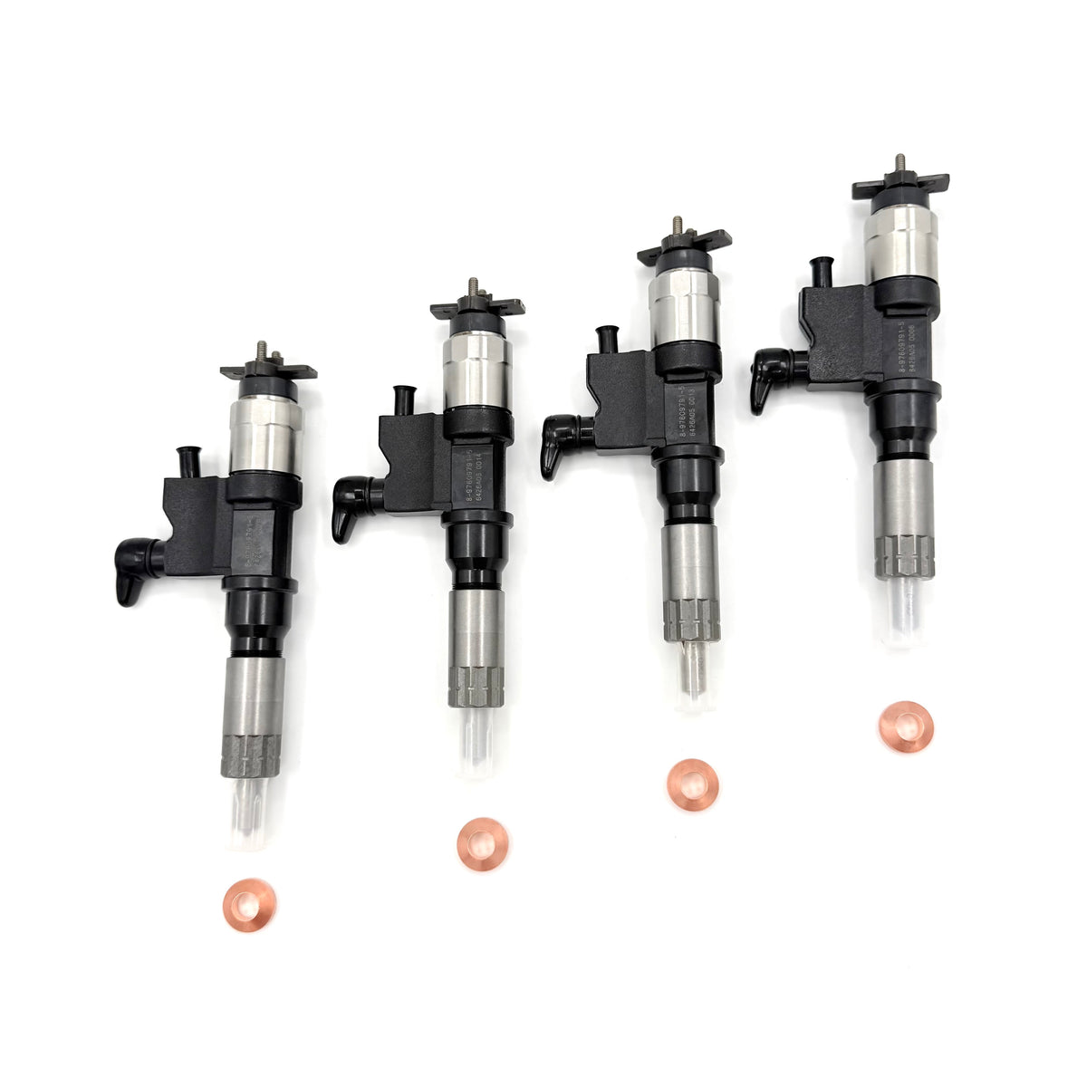 4x Nozzle Assembly Injector For Isuzu NPR-HD NPR NRR NQR 4HK1 5.2L 2008-2011 - GoTrucky