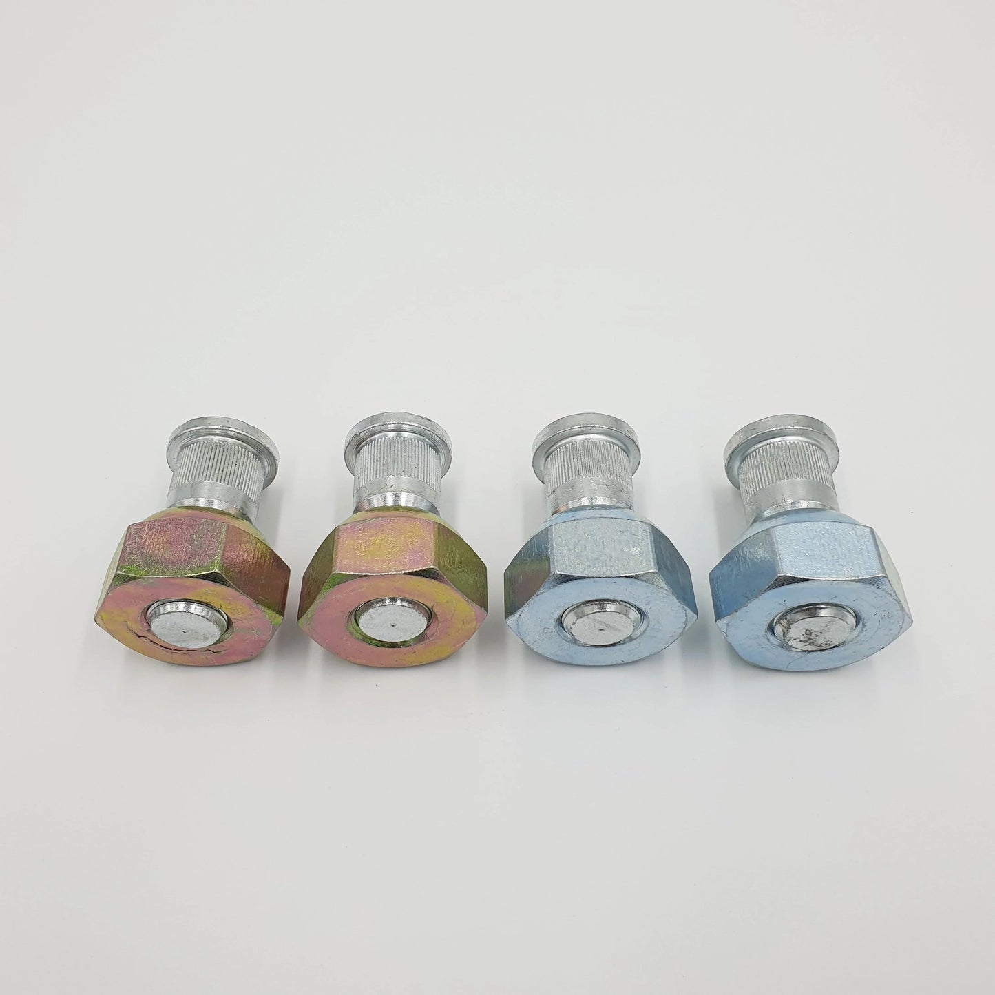 4x Wheel Nut + Stud Front 2 Right + 2 Left for ISUZU NPR NQR NPR - HD NRR 98 - 25 - GoTrucky
