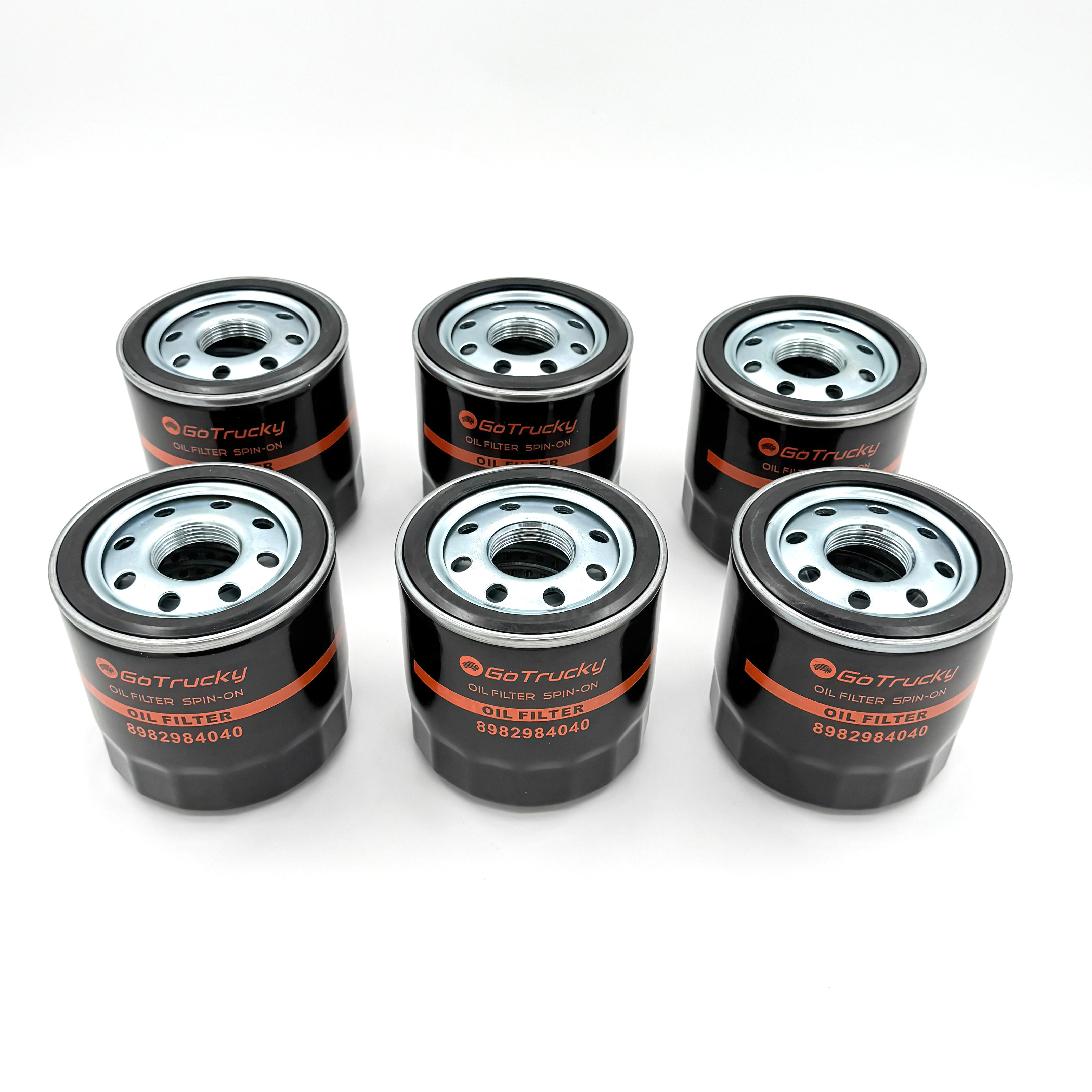 6x Element Oil Filter For ISUZU FTR NPR - HD NPR - XD NQR NRR 4HK1 5.2L 2011 - 2025 - GoTrucky