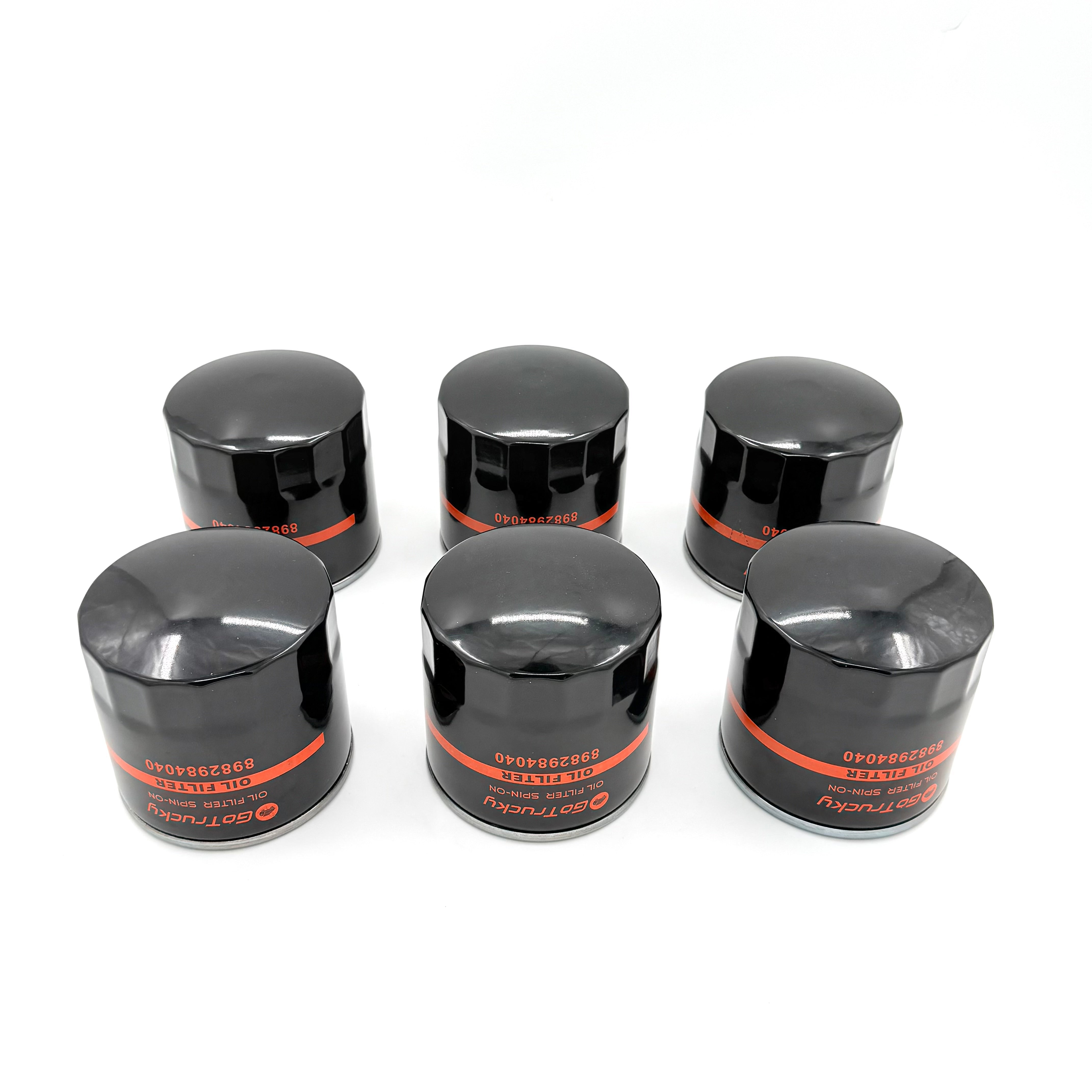 6x Element Oil Filter For ISUZU FTR NPR - HD NPR - XD NQR NRR 4HK1 5.2L 2011 - 2025 - GoTrucky