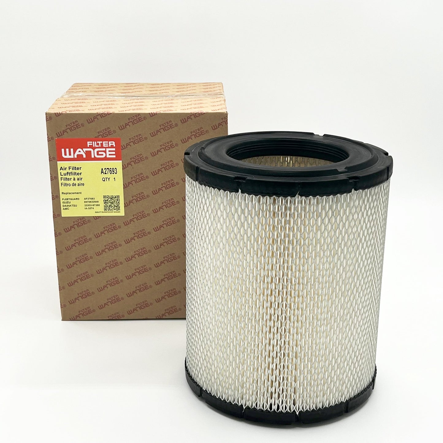 2x Air Filter for ISUZU NRR NPR NPR-HD NQR 4JJ1 3.0L 4HK1 5.2L 6.0L 05-25