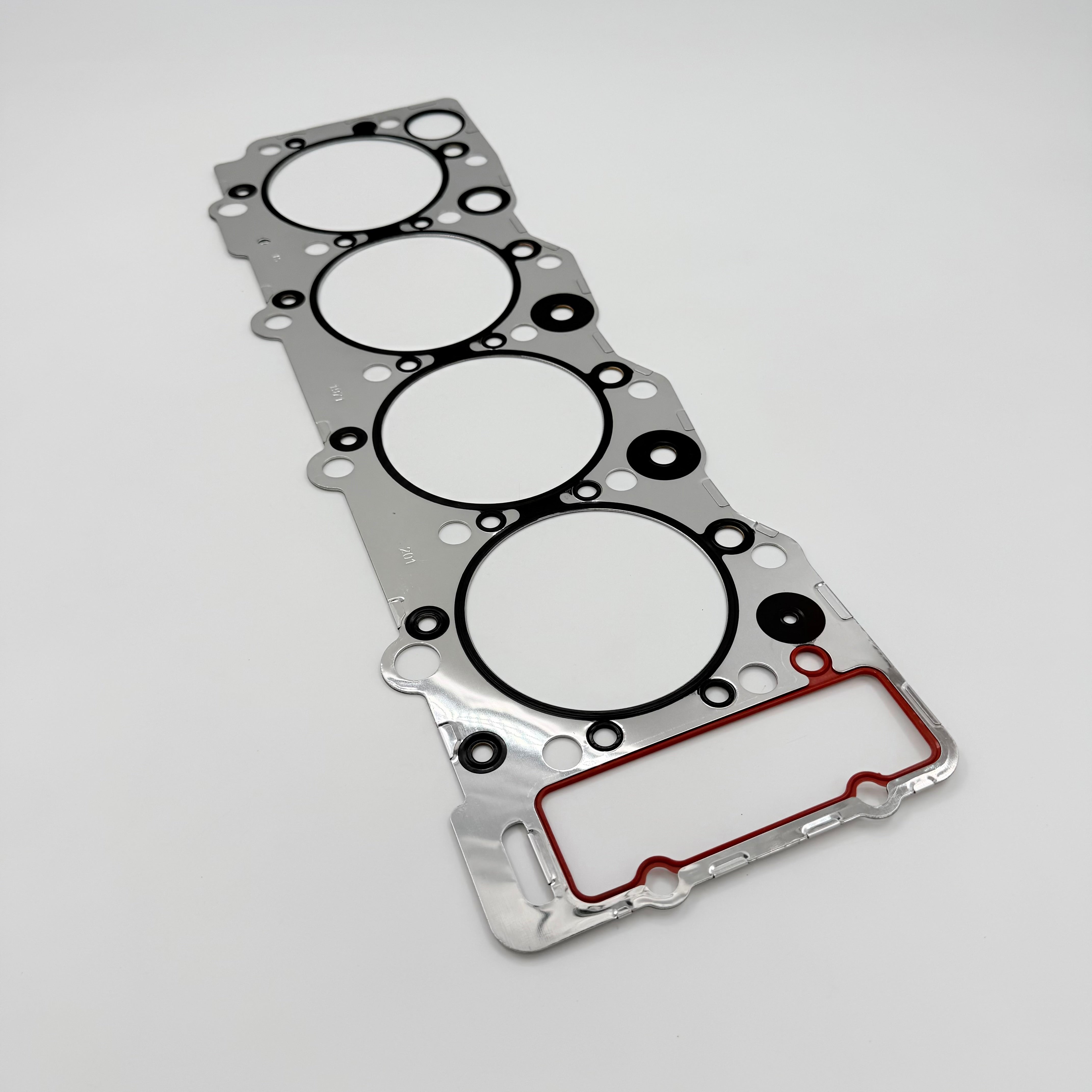 Gasket Cylinder Head For Isuzu NPR NQR NPR-HD 4HE1 4.8L T=1.8 2 Notch 1998-2004