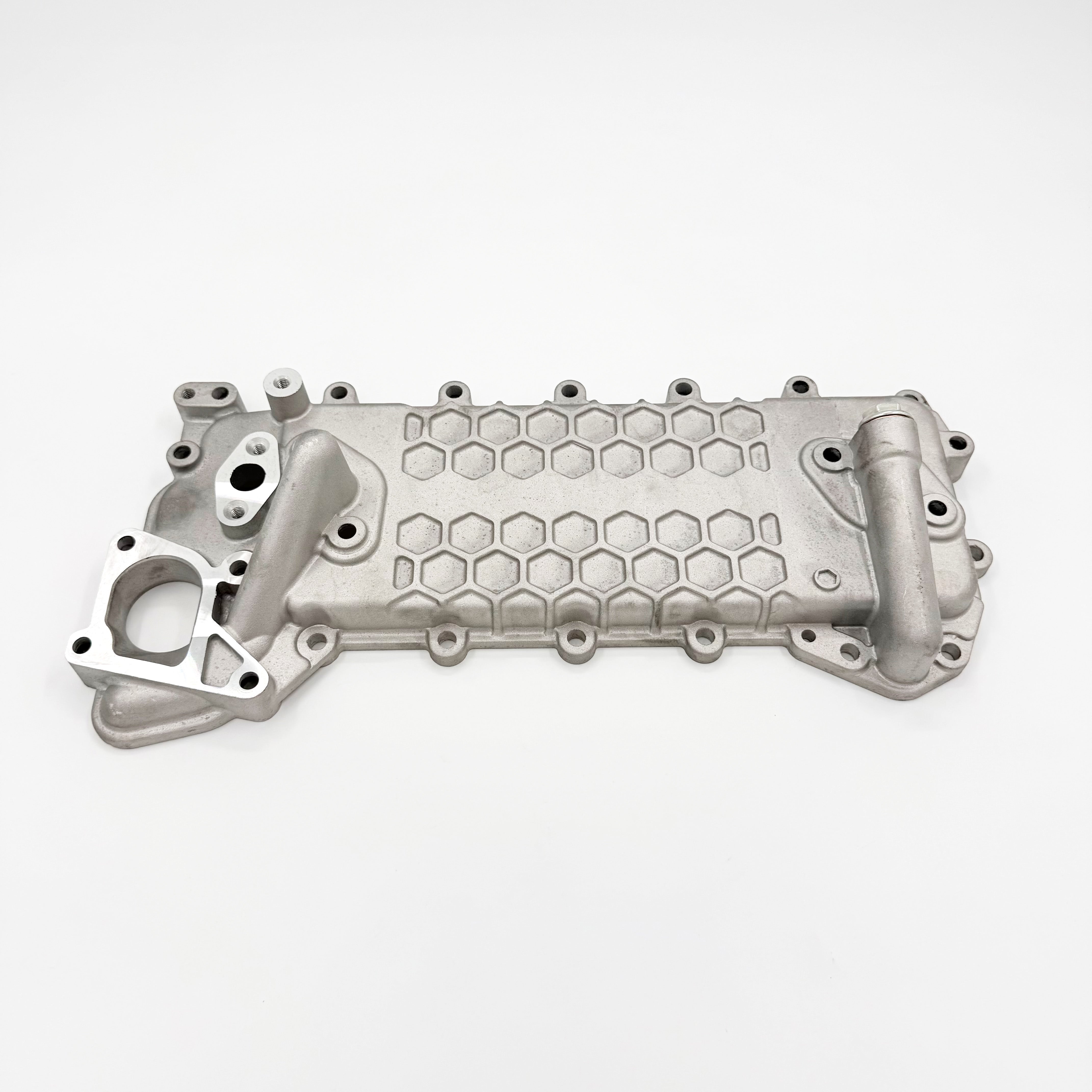 Oil Cooler Cover For Isuzu NRR NQR NPR-HD NPR 4HE1 4.8L 1998-2004