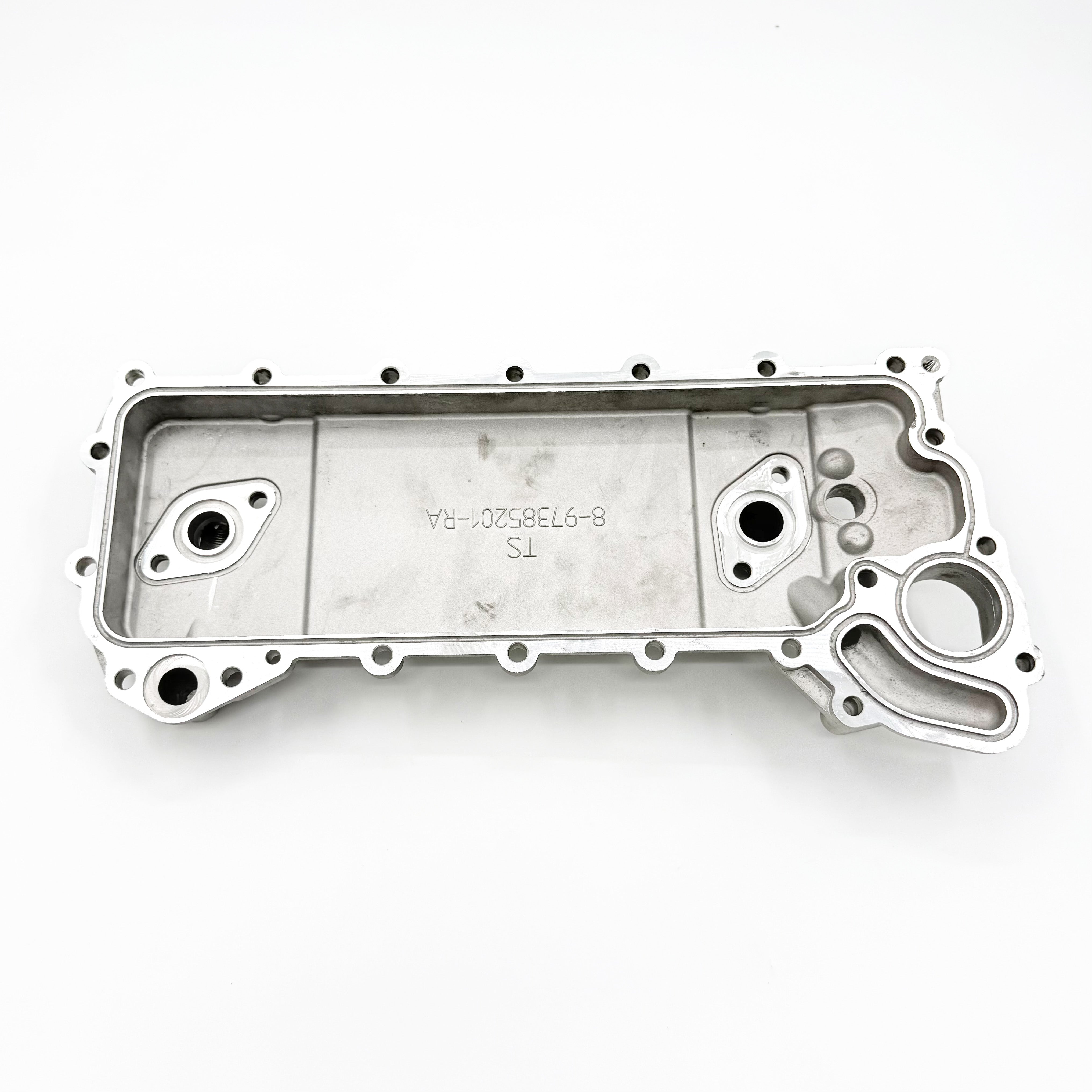 Oil Cooler Cover For Isuzu NRR NQR NPR-HD NPR 4HE1 4.8L 1998-2004