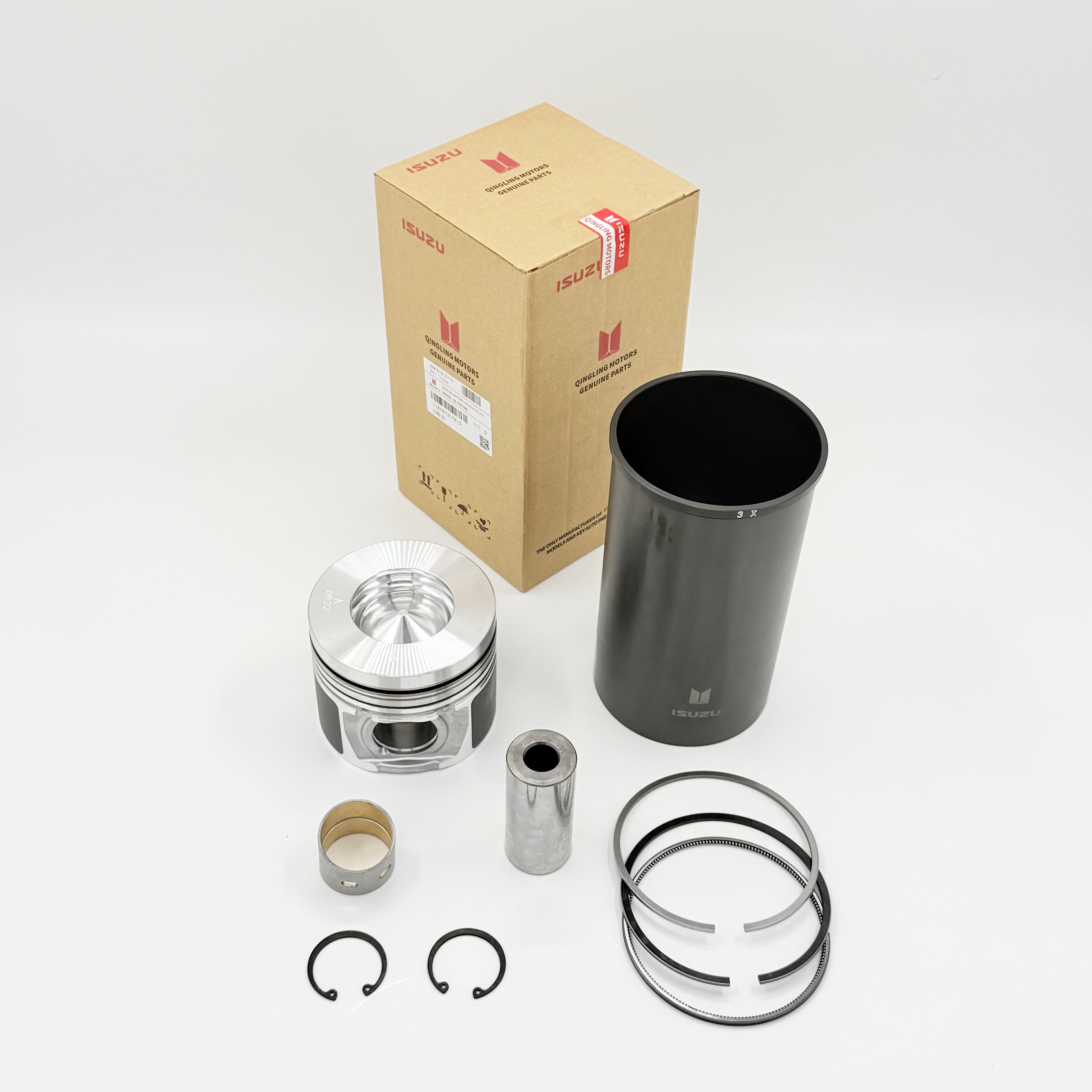 Liner Piston Kit (For 4 Cylinders) For Isuzu NPR NPR-HD NQR 4HK1 5.2L 2004-2009 OEM