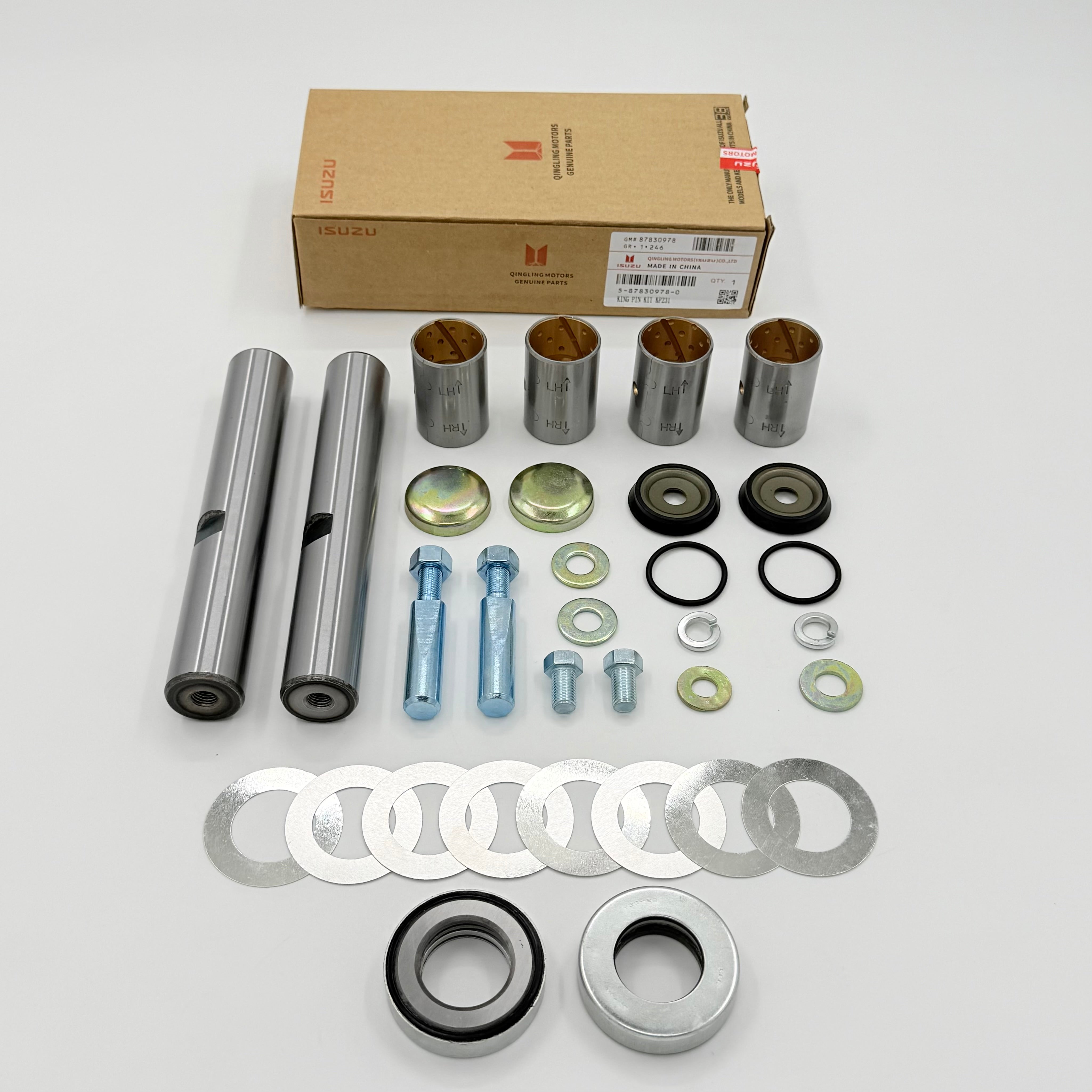 King Pin Kit for ISUZU NRR NPR NPR-HD NQR 4HE1 4.8L 4HK1 5.2L 6.0 1986-2024 OEM