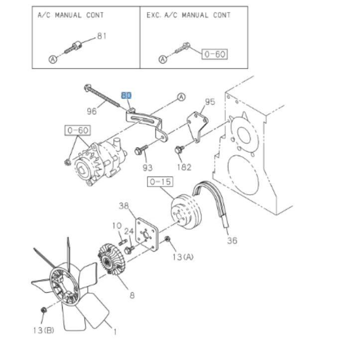 Adjuster Plate Alternator Sliding for ISUZU NRR NPR NPR - HD NQR 4HG1 4.6L 4HE1 4.8L 1998 - 2004 - GoTrucky