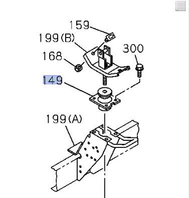 Cabin Mounting Rubber Upper For ISUZU NRR NPR NPR - HD NQR 94 - 24 - GoTrucky