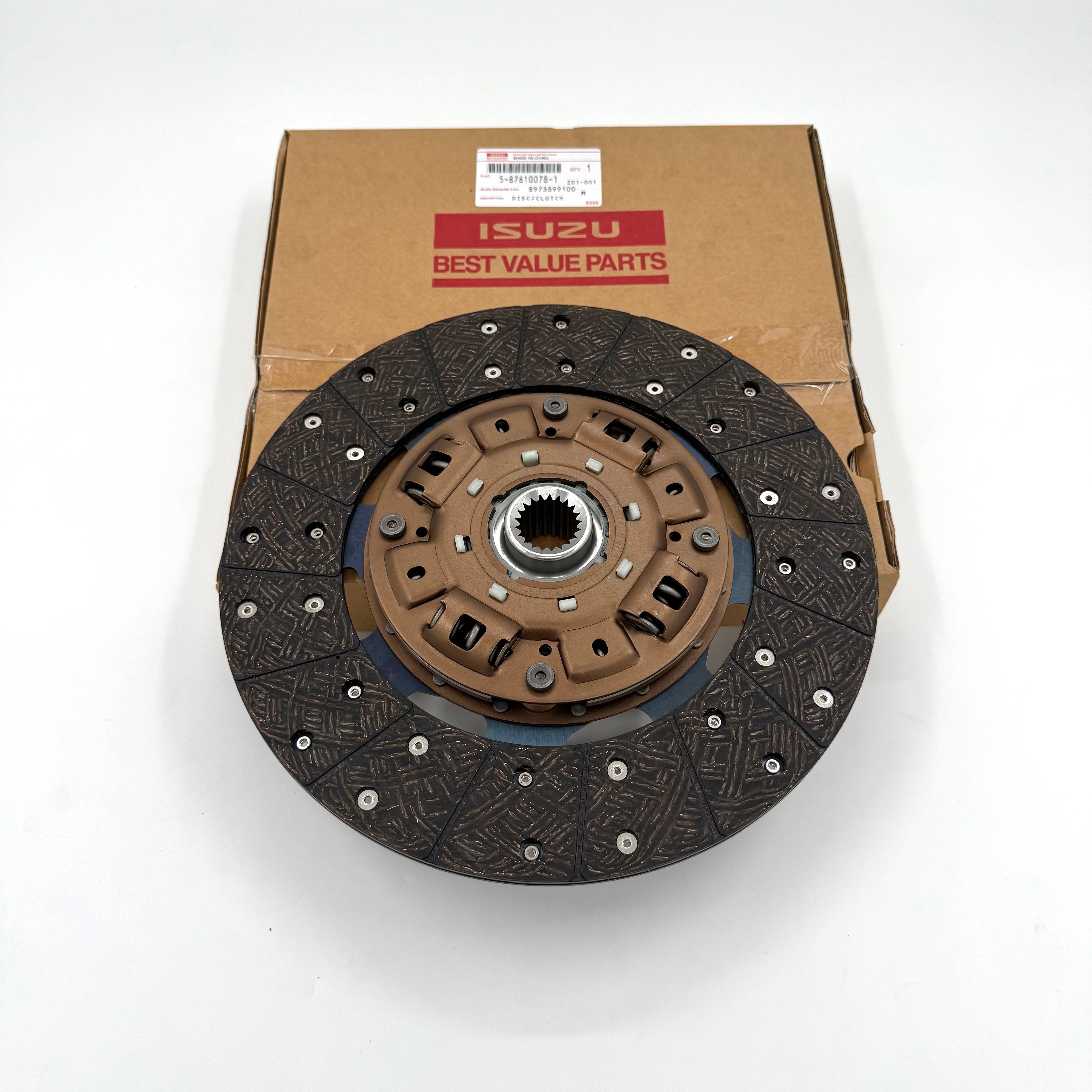 Clutch Disc OEM For Isuzu NPR NQR 4BD2 3.9L 4HE1 4.8L 21T MX5 MXH MSA MXA 92 - 04 - GoTrucky