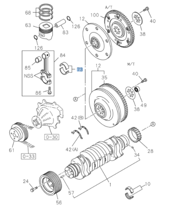 Conn Rod + Main Bearings + Washer Thrust Set STD For ISUZU 4HE1 4HK1 5.2L 98 - 09 - GoTrucky