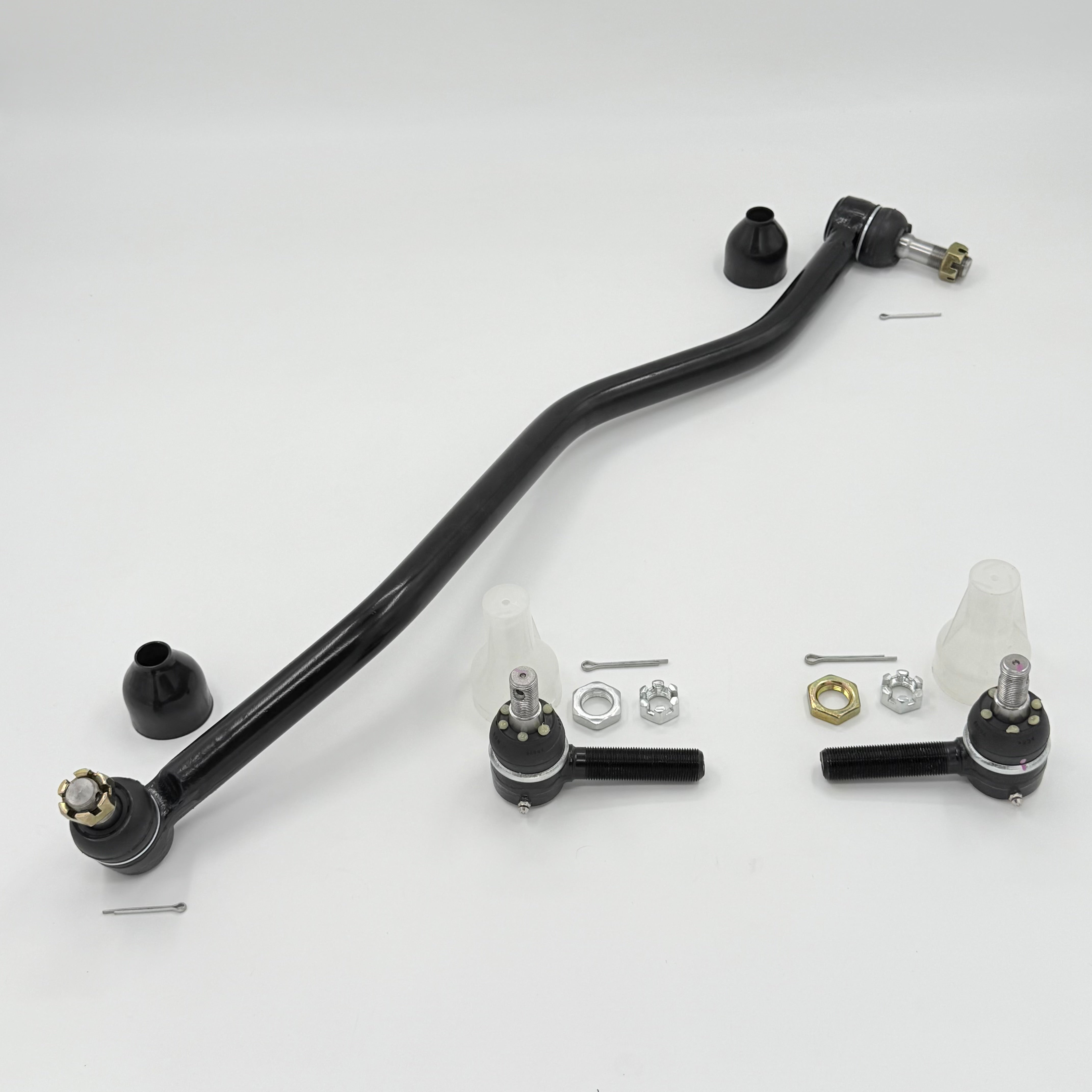 Drag Link + 2x Tie Rod End Left Right for ISUZU NRR NPR NPR-HD NQR 1995-2007 OEM - GoTrucky