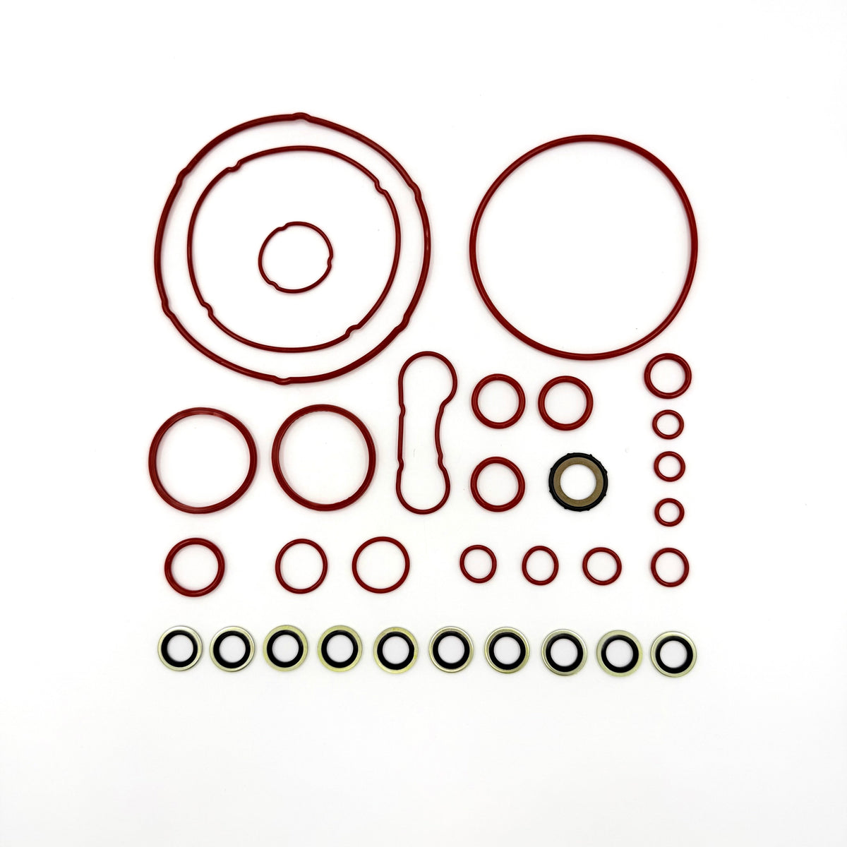 Engine full O-rings set for ISUZU NPR NRR NQR NPR-HD 4HE1 4.8L 4HK1 5.2L 1998-2008 - GoTrucky
