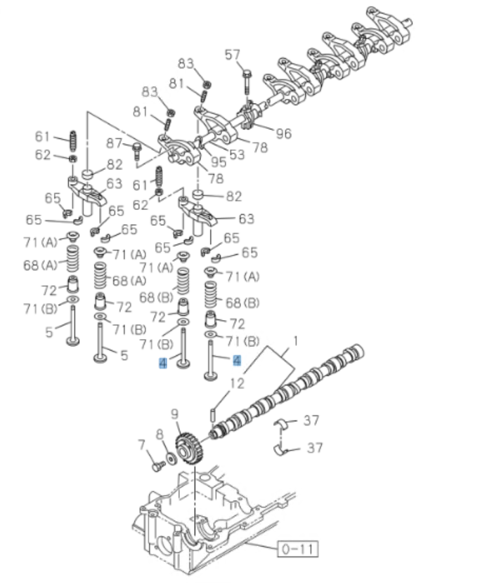 Engine Valve Inlet For Isuzu NPR NPR - HD NQR NRR FVR FTR 4HK1 5.2L 04 - 10 - GoTrucky