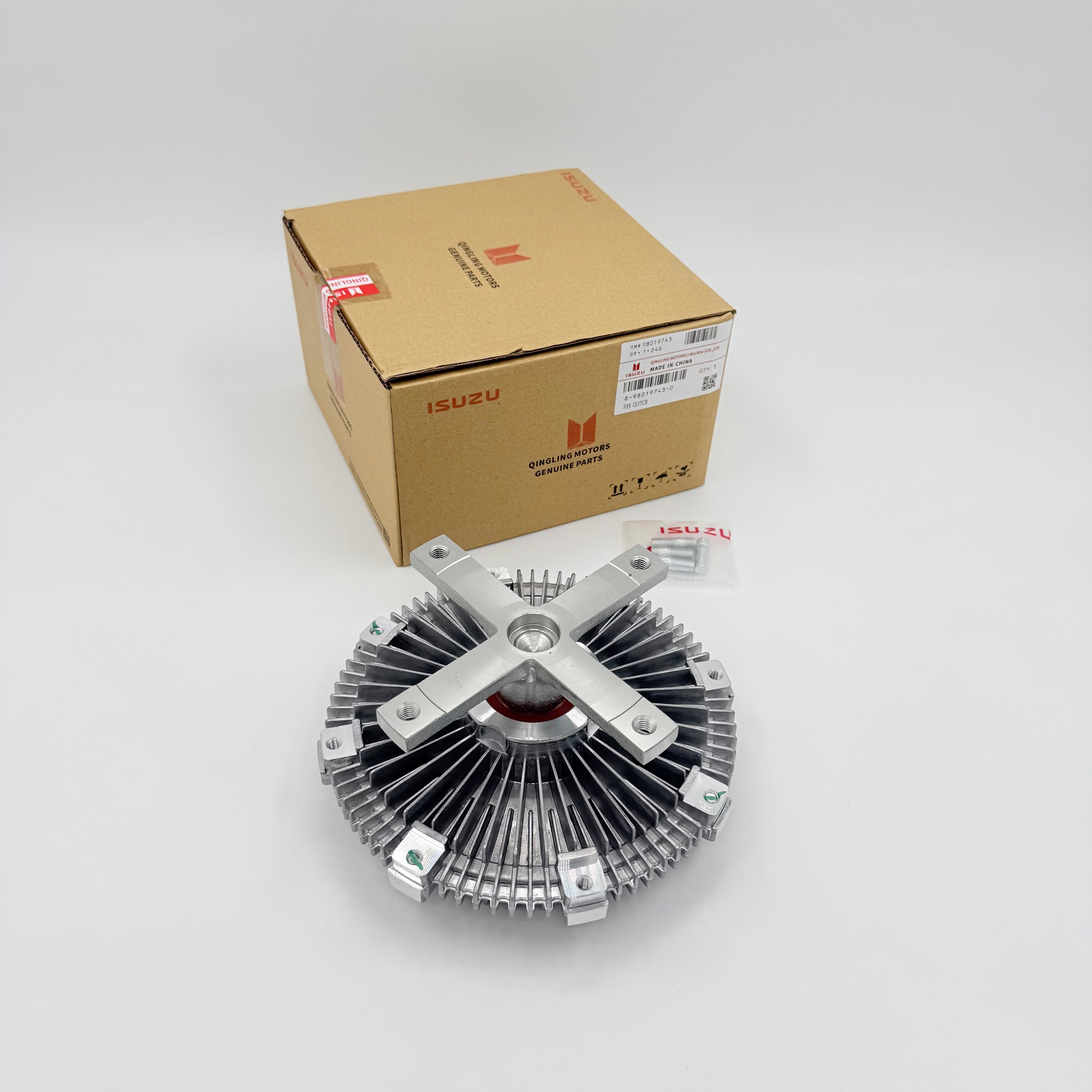 Fan Clutch for ISUZU NRR NPR NPR-HD NQR 4HK1 5.2L 2007-2010 OEM - GoTrucky
