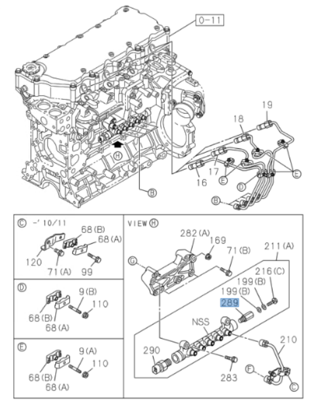 Fuel Pressure Limiter Valve For ISUZU FTR FVR NRR NPR - HD NQR 4HK1 5.2L 10 - 25 - GoTrucky
