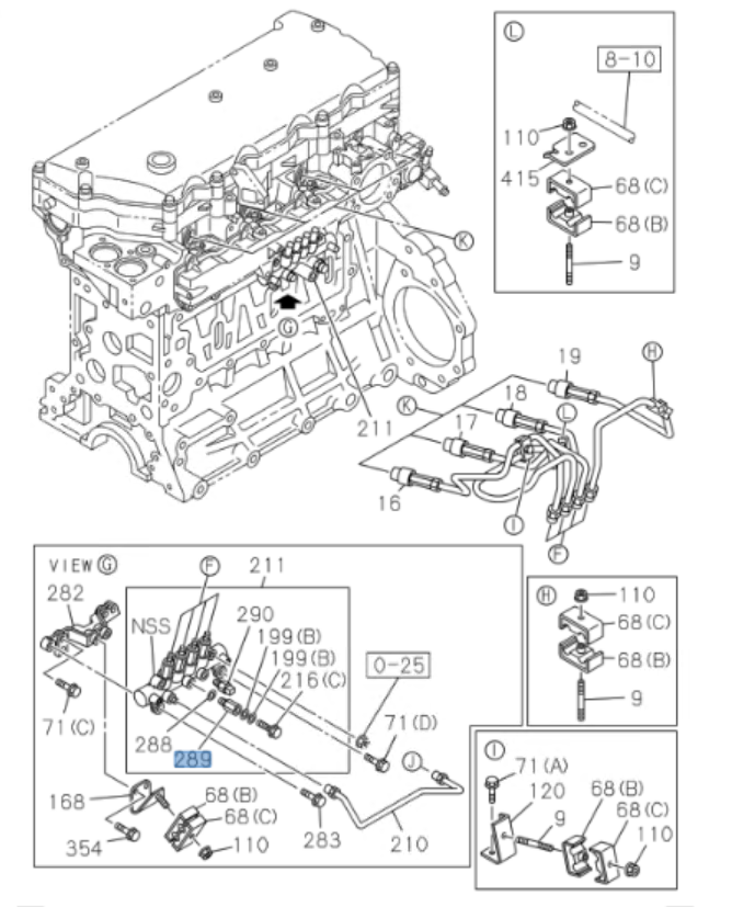 Fuel Pressure Limiter Valve For ISUZU NRR NPR NPR - HD NQR 4HK1 5.2L 04 - 07 - GoTrucky