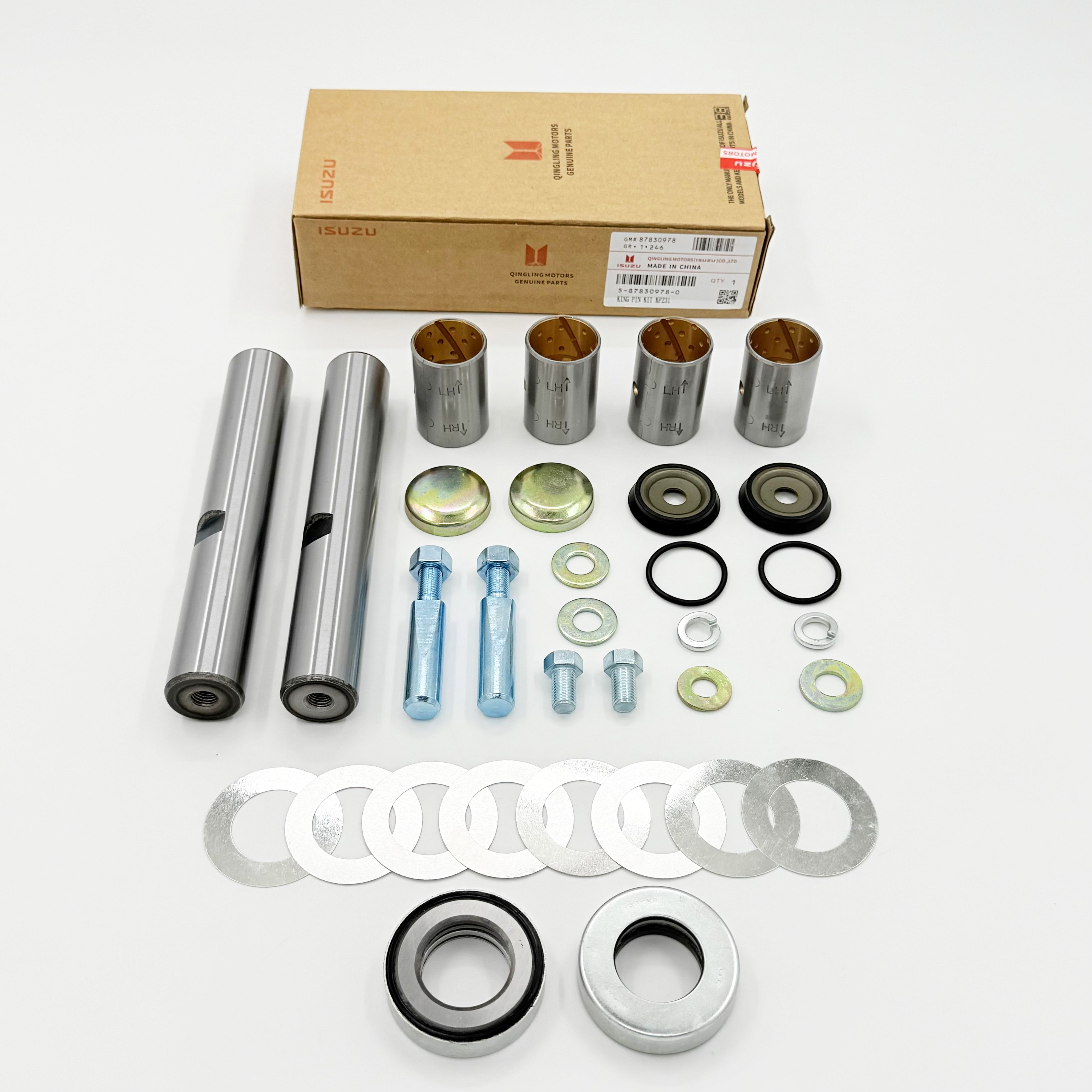 King Pin Kit for ISUZU NRR NPR NPR-HD NQR 4HE1 4.8L 4HK1 5.2L 6.0 1986-2024 OEM - GoTrucky