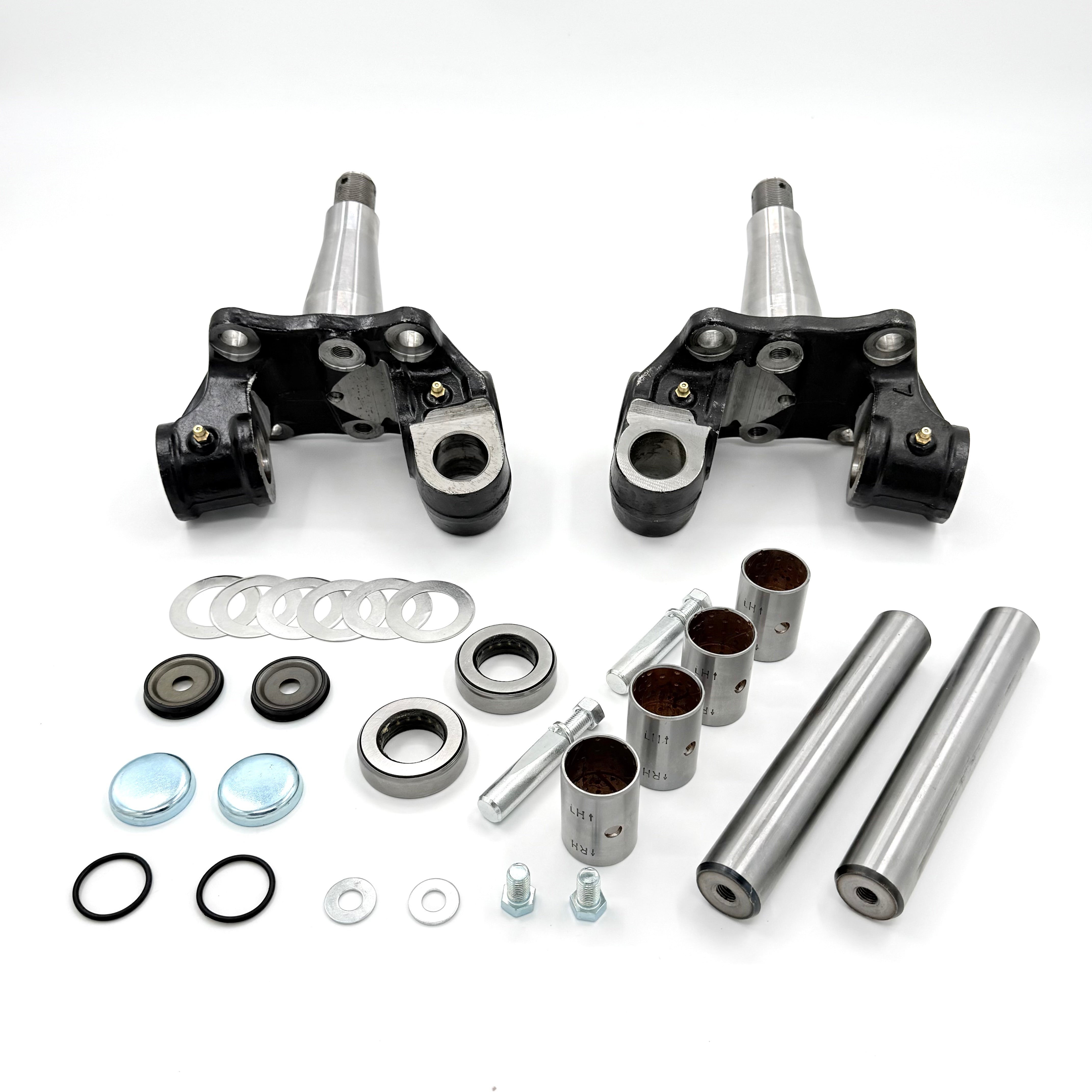 Knuckle Front Axle Left + Right + King Pin Kit For Isuzu NRR NQR NPR NPR - HD 4HE1 4HK1 99 - 25 - GoTrucky