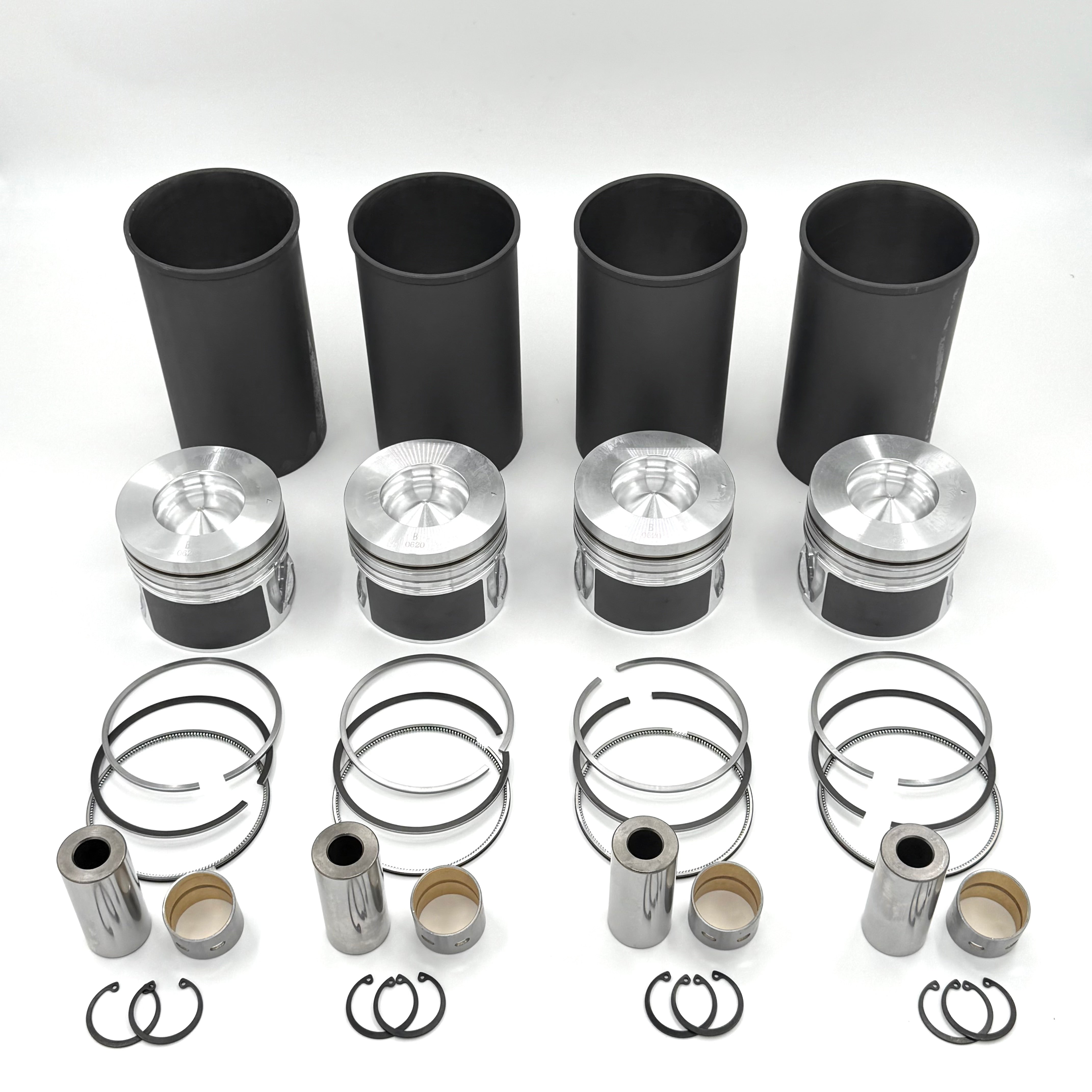 Liner piston Kit (For 4 Cylinders) For Isuzu NPR NPR - HD NQR 4HK1 4.8L 07 - 2010 - GoTrucky
