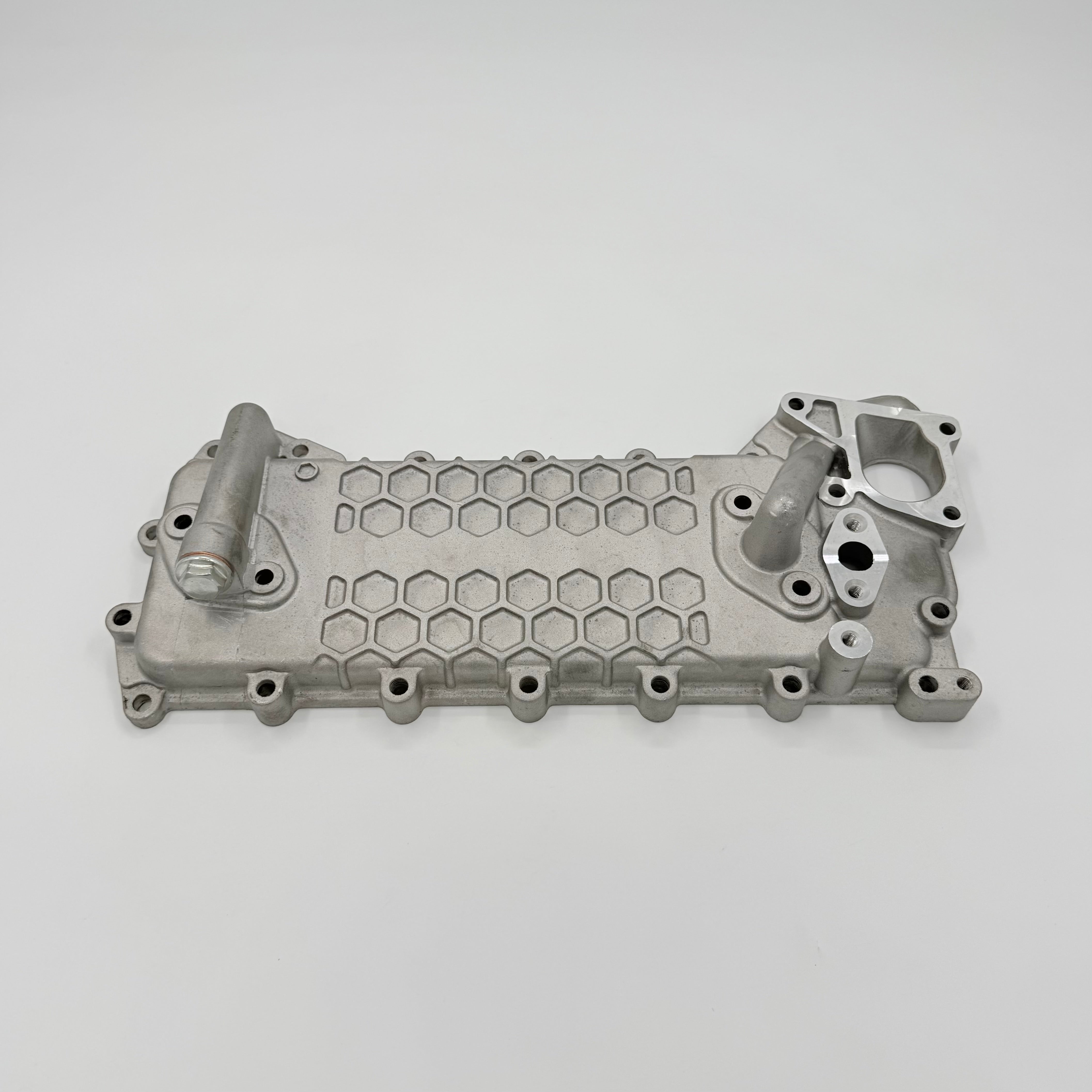 Oil Cooler Cover + Gaskets For Isuzu NRR NQR NPR-HD NPR 4HE1 4.8L 1998-2004 - GoTrucky