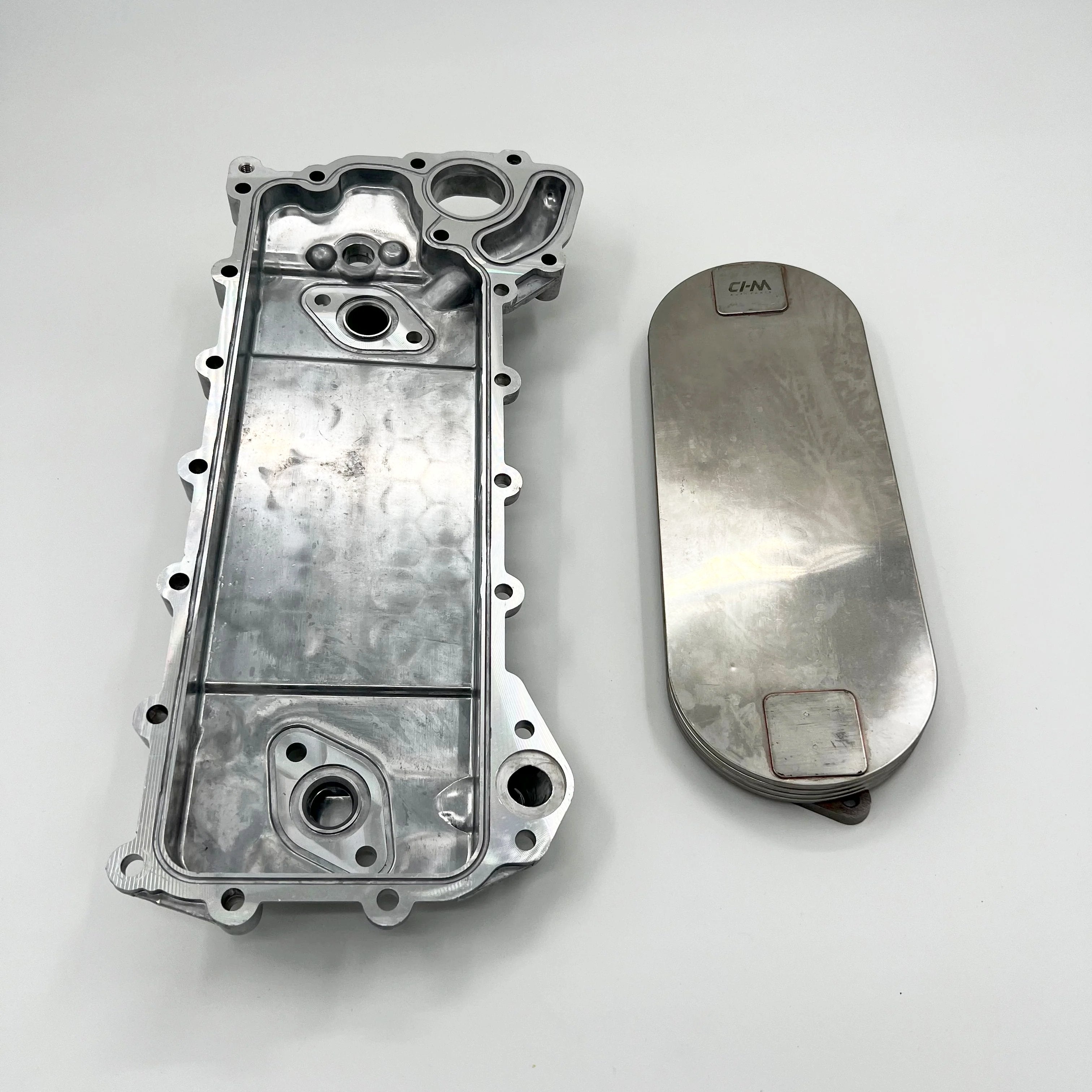 Oil Cooler + Cover Set for ISUZU NRR NPR NQR NPR - HD 4HK1 5.2L 02 - 10 - GoTrucky