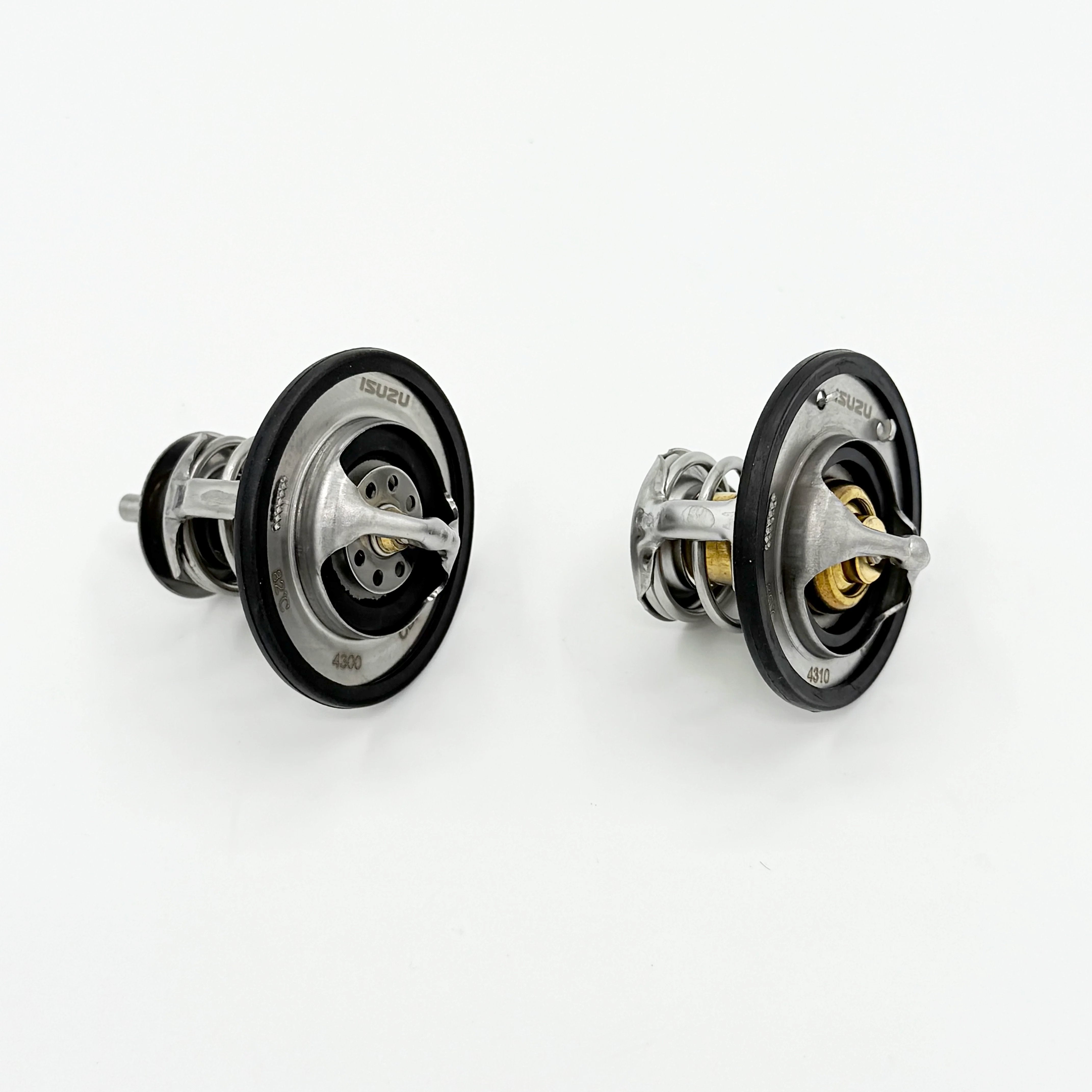 Pair of Thermostat Coolant 82℃ + 85℃ For ISUZU NPR NPR - HD NQR NRR 4HE1 4.8L 4HK1 5.2L 98 - 24 OEM - GoTrucky
