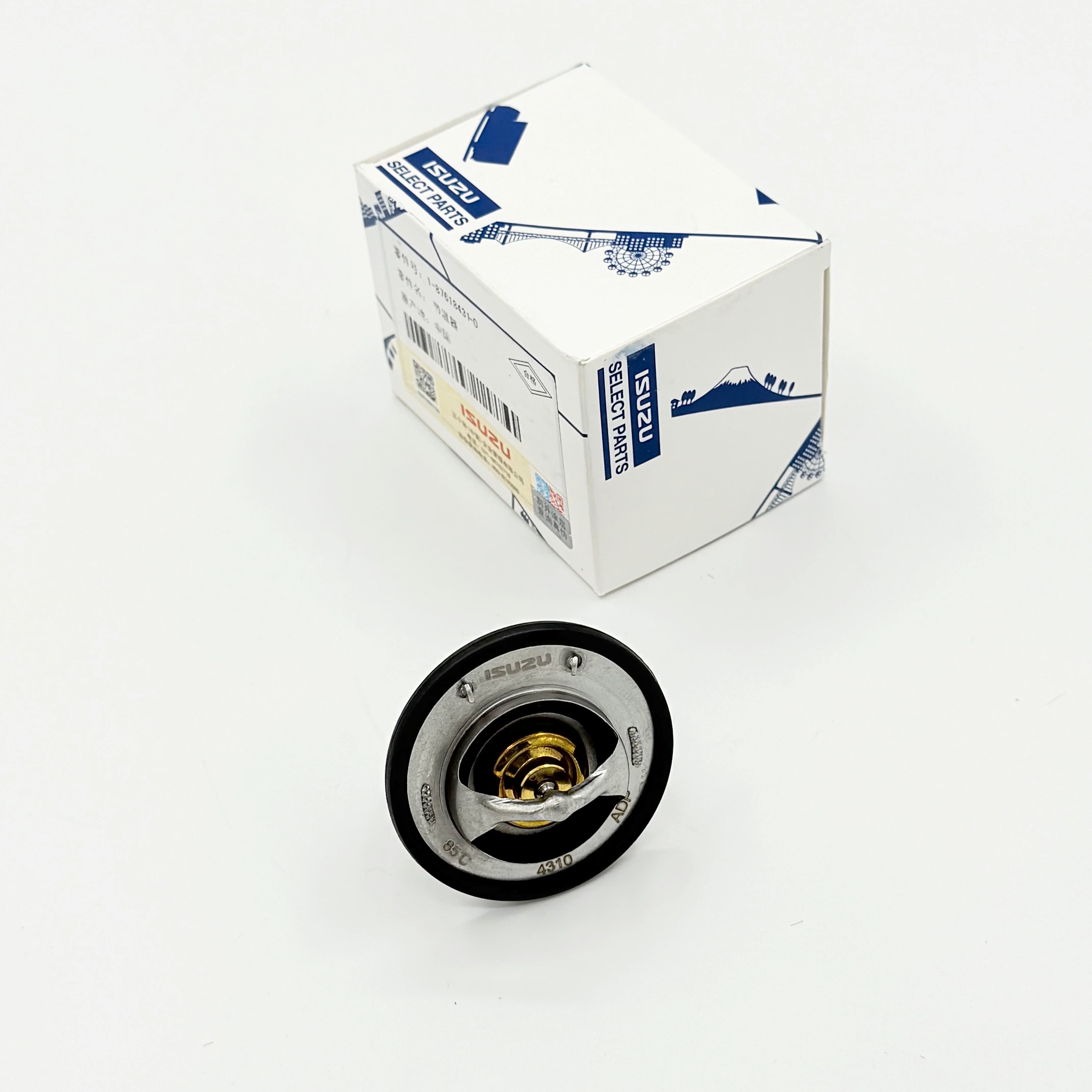 Pair of Thermostat Coolant 82℃ + 85℃ For ISUZU NPR NPR - HD NQR NRR 4HE1 4.8L 4HK1 5.2L 98 - 24 OEM - GoTrucky