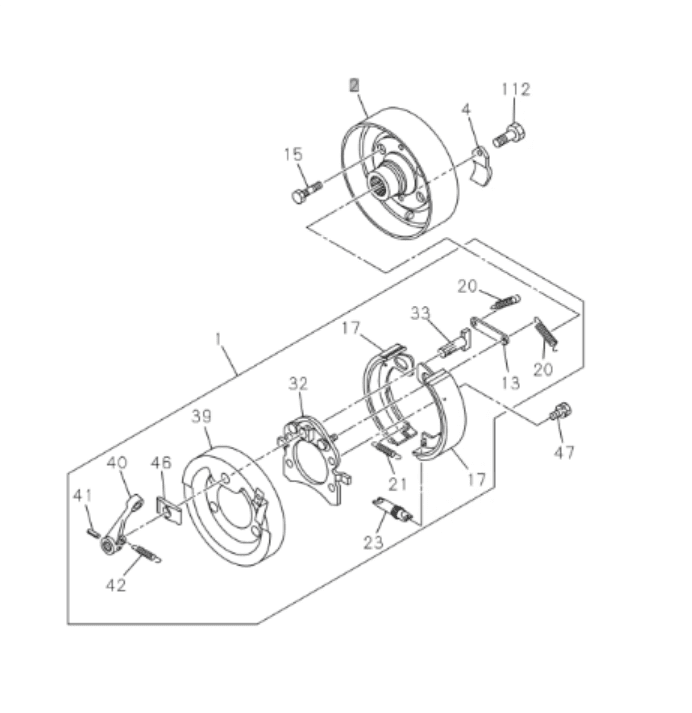 Parking Brake Drum For ISUZU NQR NPR NPR - HD 4BD1 3.9L 4HE1 4.8L 94 - 04 4JJ1 3.0L 10 - 13 - GoTrucky