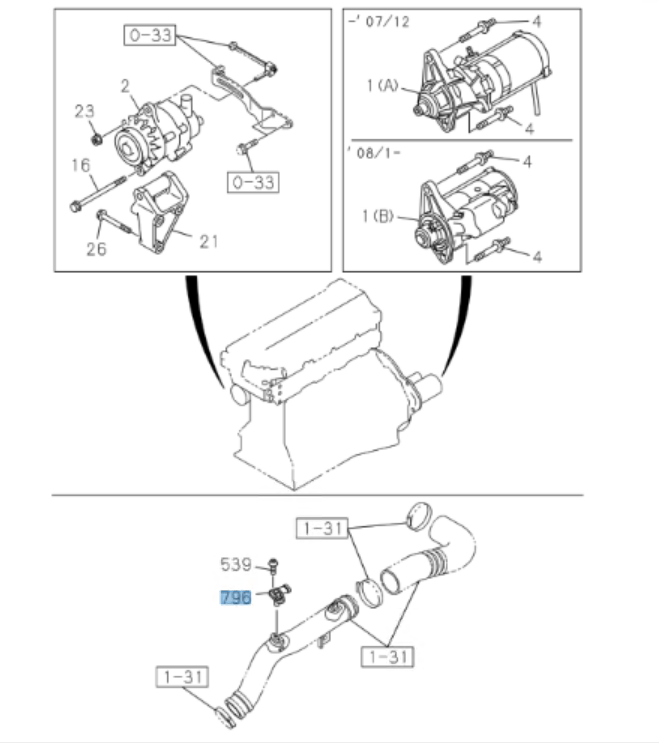 Pressure Sensor MAP For Isuzu NPR NPR - HD NQR NRR 2004 - 24 6HK1 7.8L 4HK1 5.2L - GoTrucky
