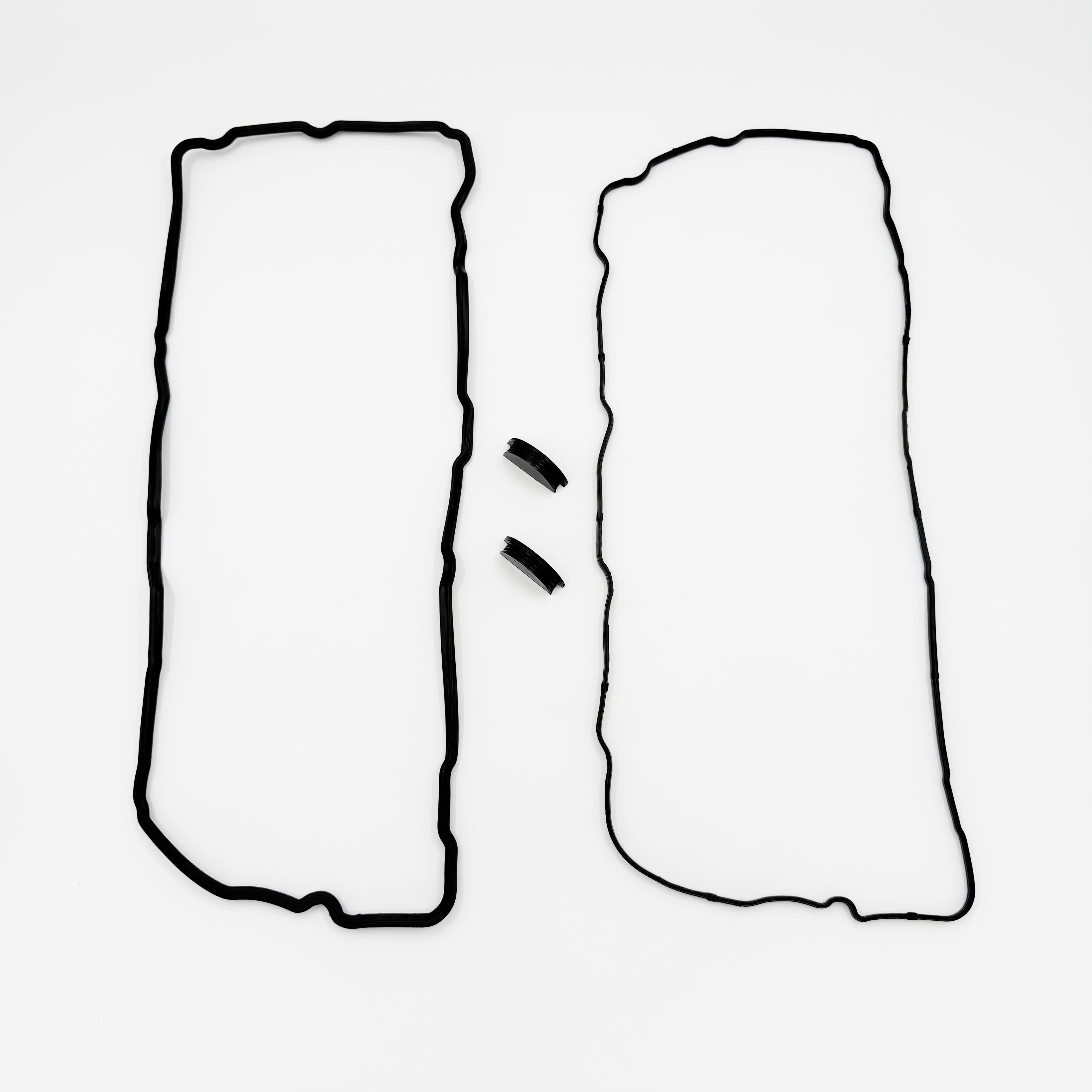 Set of Gasket Valve Cover Upper + Lower + 2 Plug For ISUZU NRR NQR NPR-HD 4HK1 5.2L 04-10 - GoTrucky