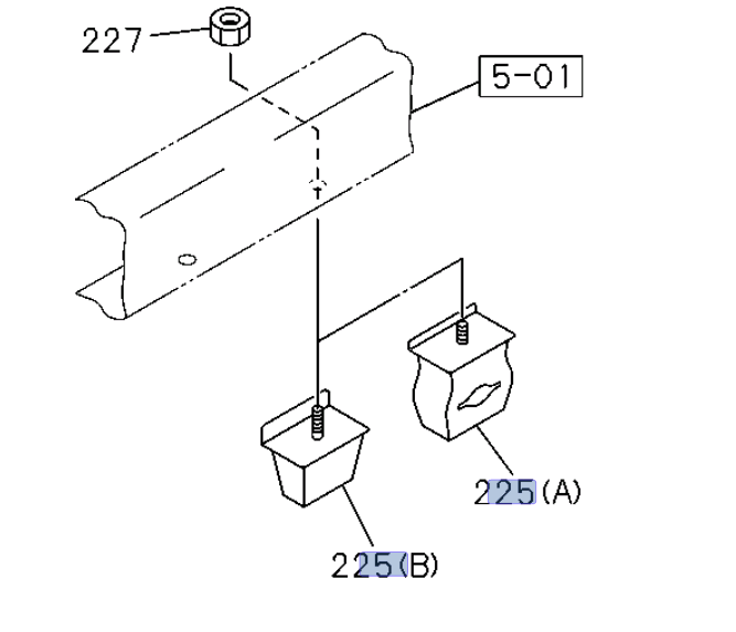 Spring Bumper Rear Upper Rubber Cushion for ISUZU NRR NPR NPR - HD NQR 94 - 08 - GoTrucky