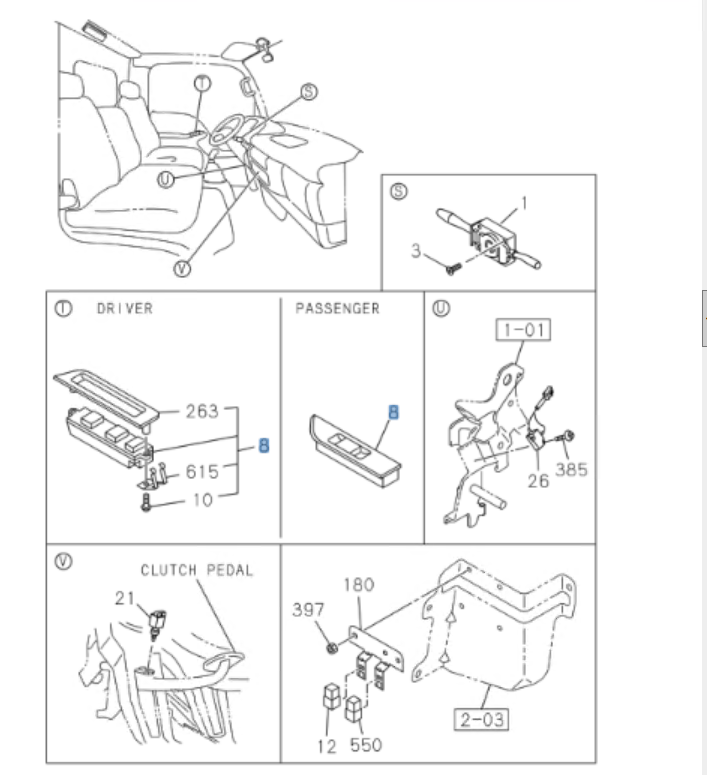 Switch Power Window Regulator Passenger Side For Isuzu NPR NRR NQR NPR - HD 98 - 07 - GoTrucky