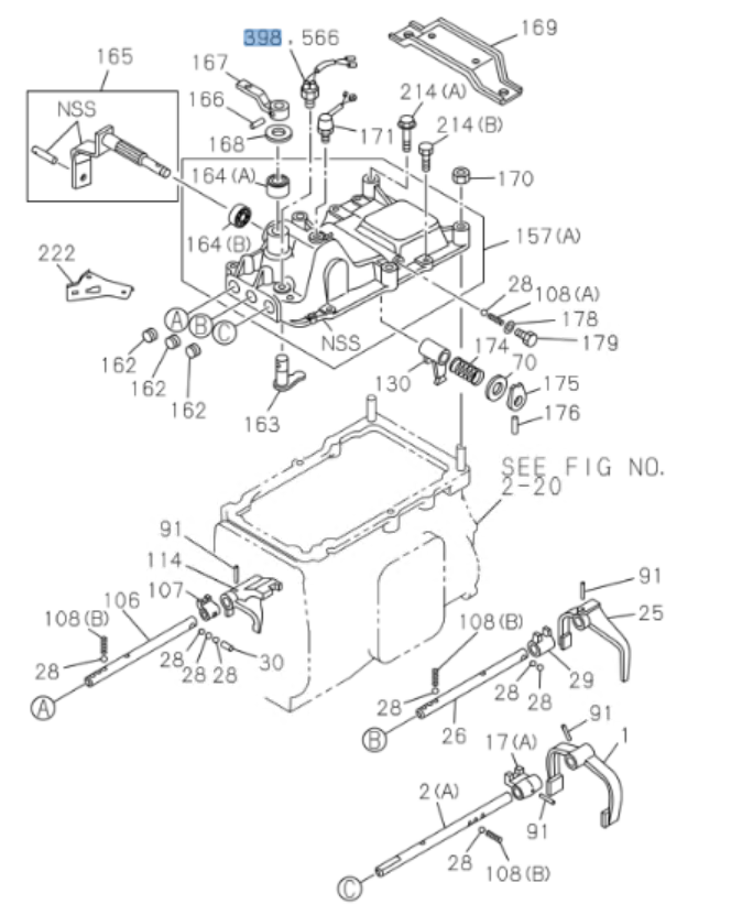 Switch Reverse Lamp M/T For Isuzu NPR NQR 4BD2 3.9L 4HE1 4.8L 94 - 04 - GoTrucky