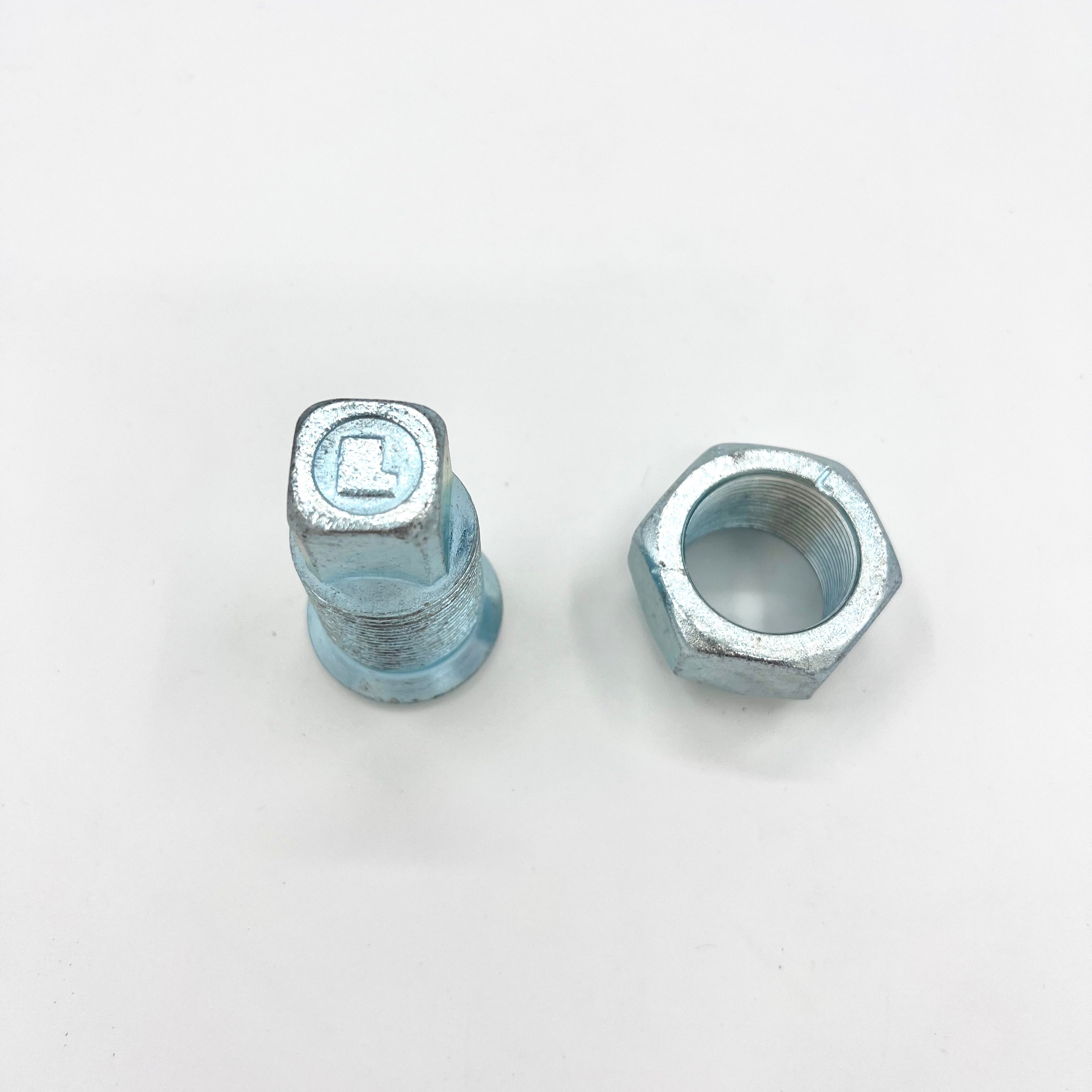 Wheel Nut Set Inner + Outer Rear Left Driver Side for ISUZU NPR NQR NPR - HD NRR 98 - 25 - GoTrucky