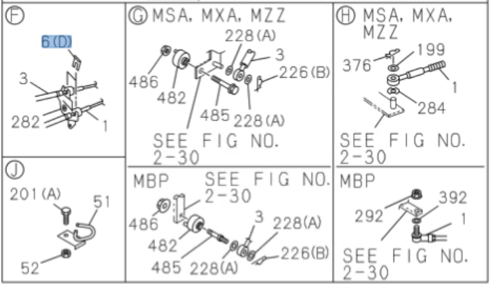 2x Clip Cable Transmission Shift Select ID=19.2 For ISUZU NPR NPR-HD NQR 98-25