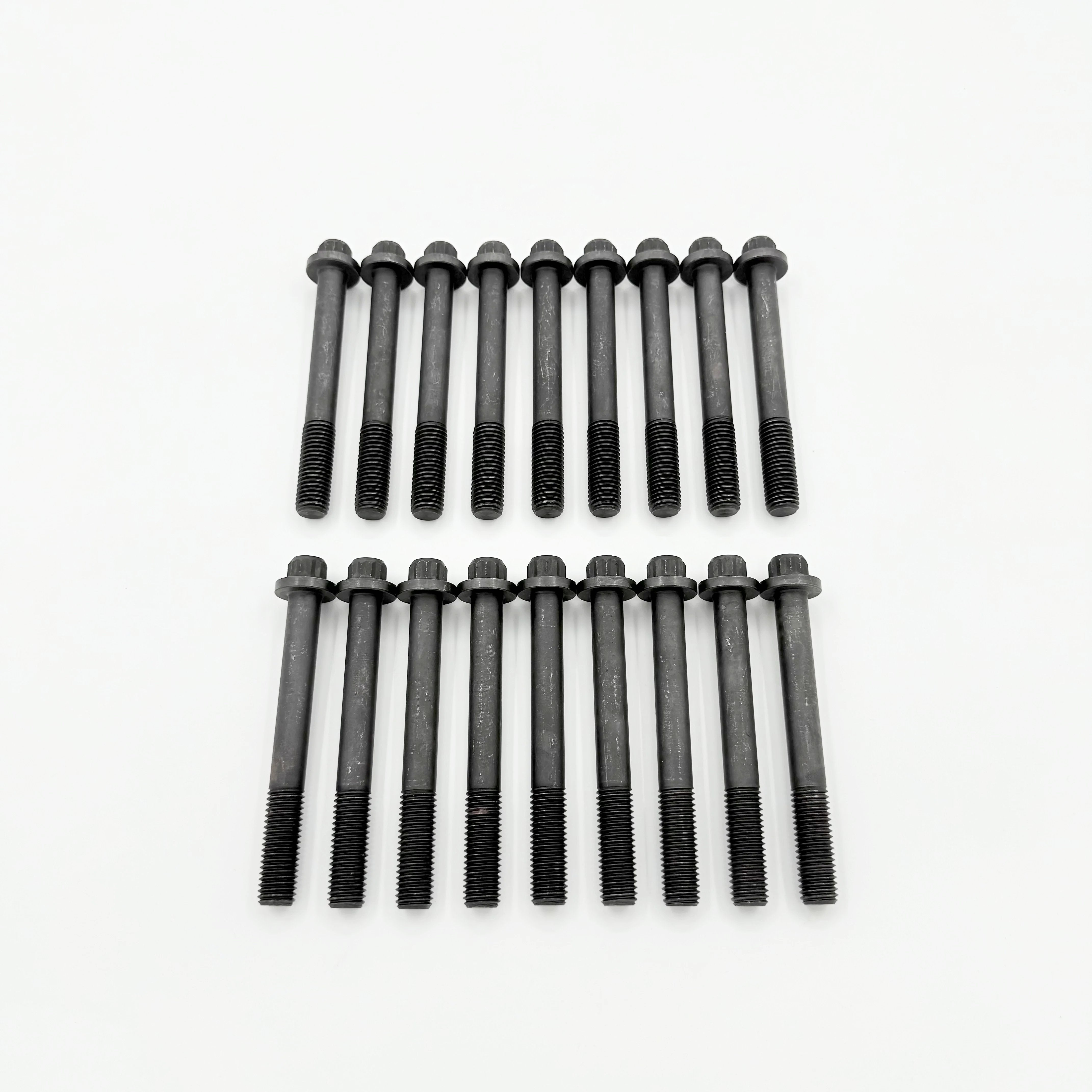 18x Bolt Cylinder Head Block SET For ISUZU 4HE1 5.2L 4HE1 4.8L NPR NPR - HD NQR 98 - 10 - GoTrucky