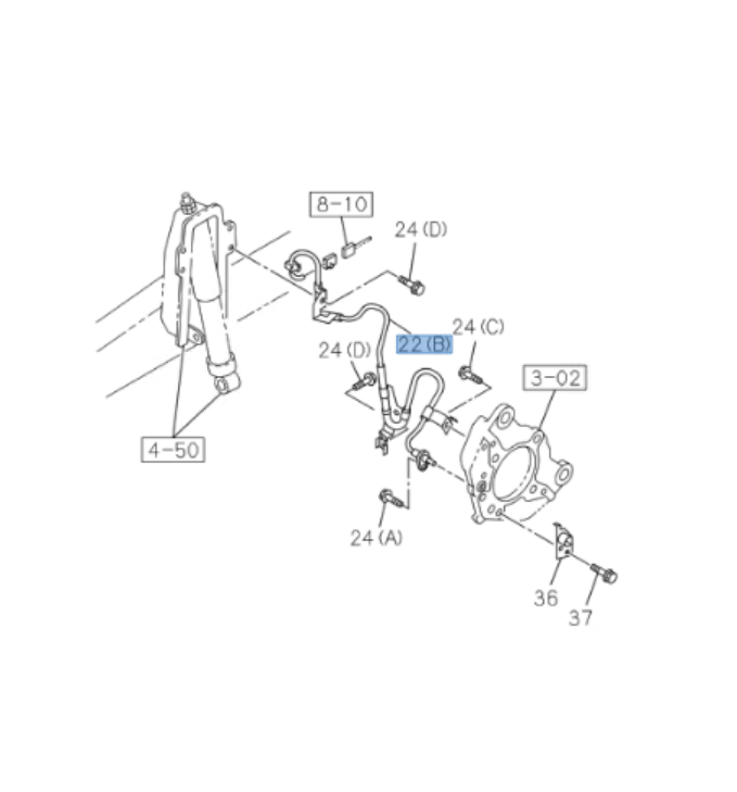 2x ABS Wheel Speed Sensor Front Right Left For ISUZU NRR NPR NPR - HD NQR 07 - 19 - GoTrucky